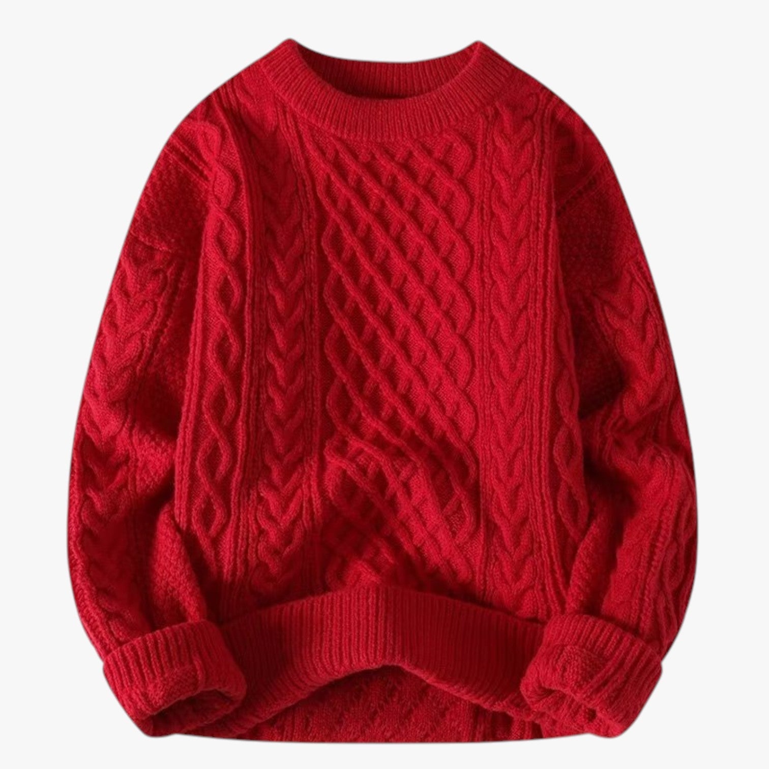 Victoria | Bluse i blødt uld til kvinder: varme og stil uden besvær - Rød - Victoria | Bluse i blødt uld til kvinder: varme og stil uden besvær - €25 - {{ product_tags }