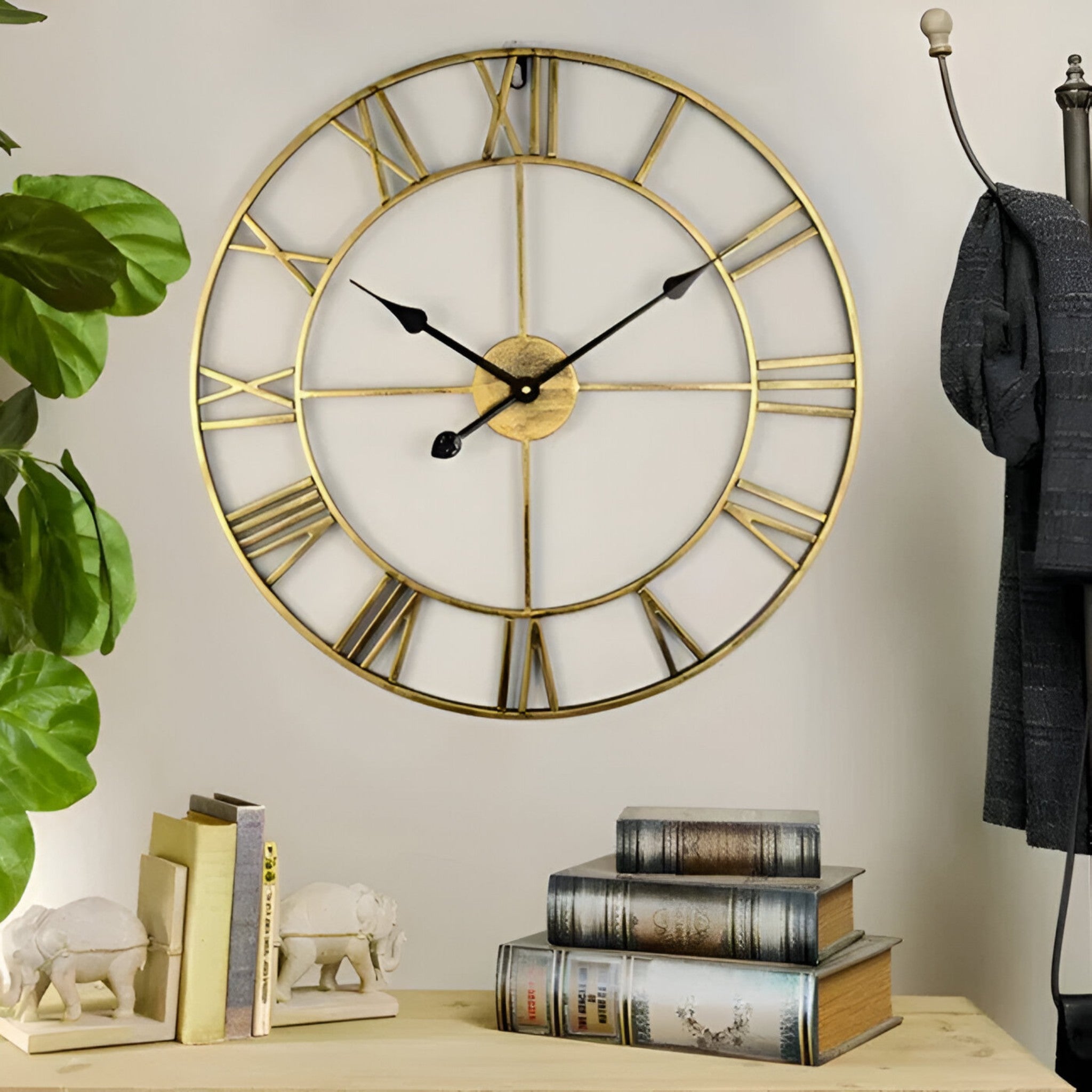 Finn - Moderne Stor Vægur - - house & garden - {{ product_tags }