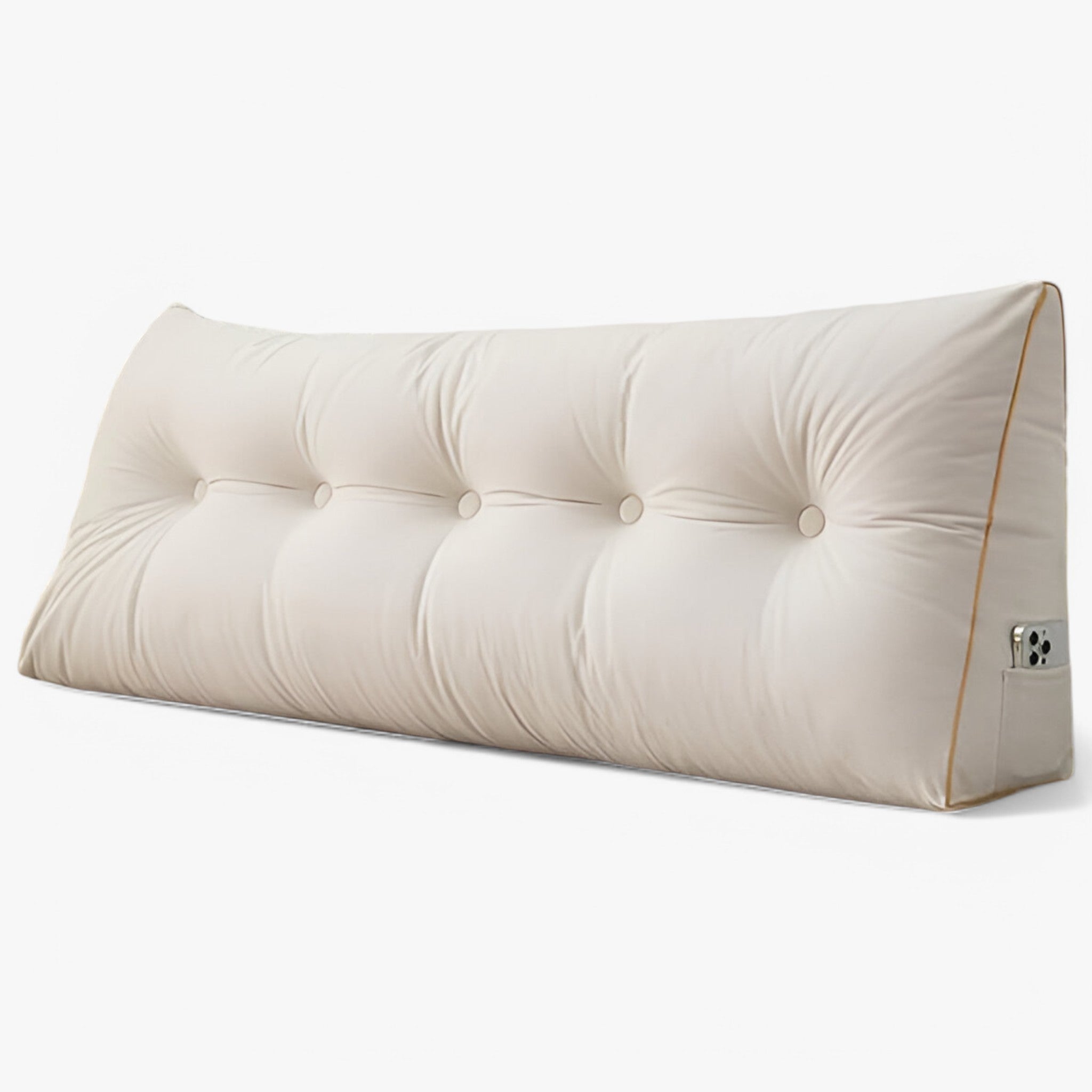 CushJoy - Stor kærlighedspude | Perfekt afslapningsrutine - Hvid - house & garden - {{ product_tags }