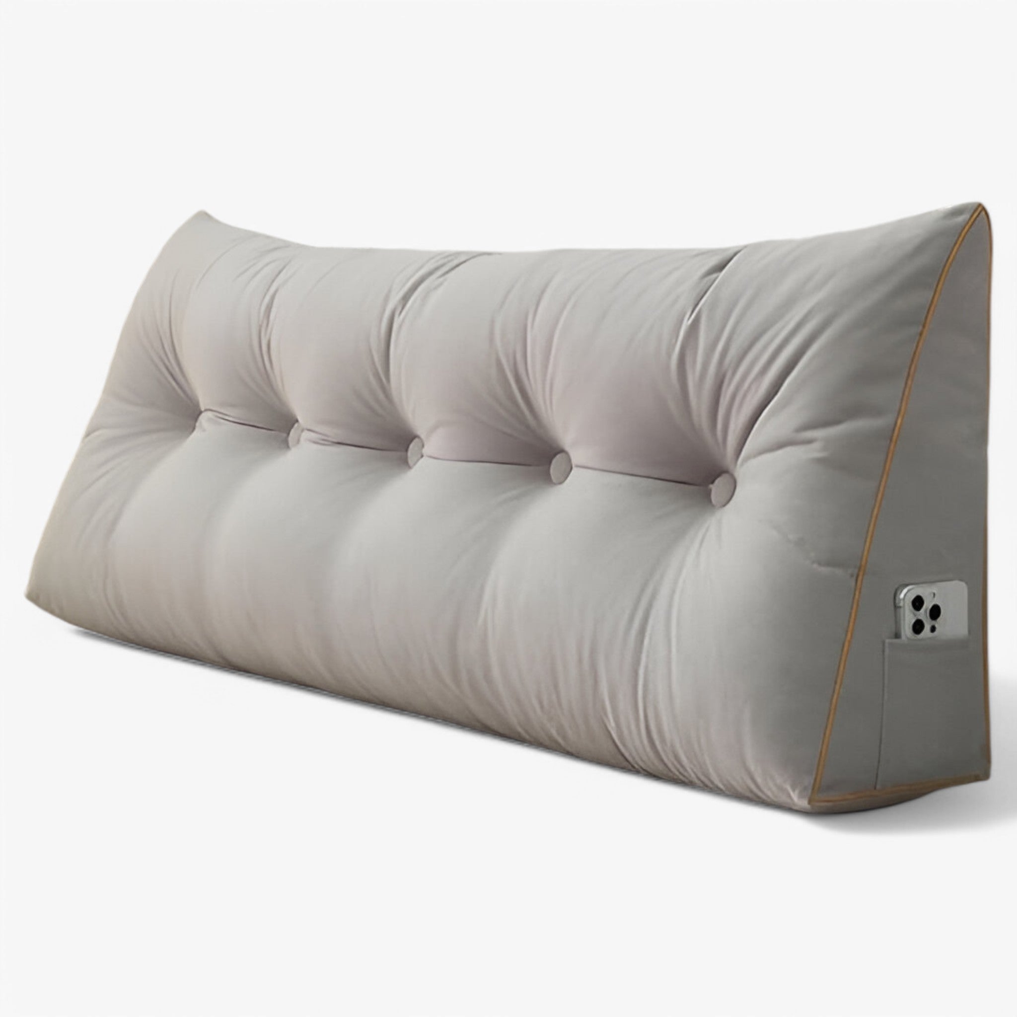 CushJoy - Stor kærlighedspude | Perfekt afslapningsrutine - Grå - house & garden - {{ product_tags }