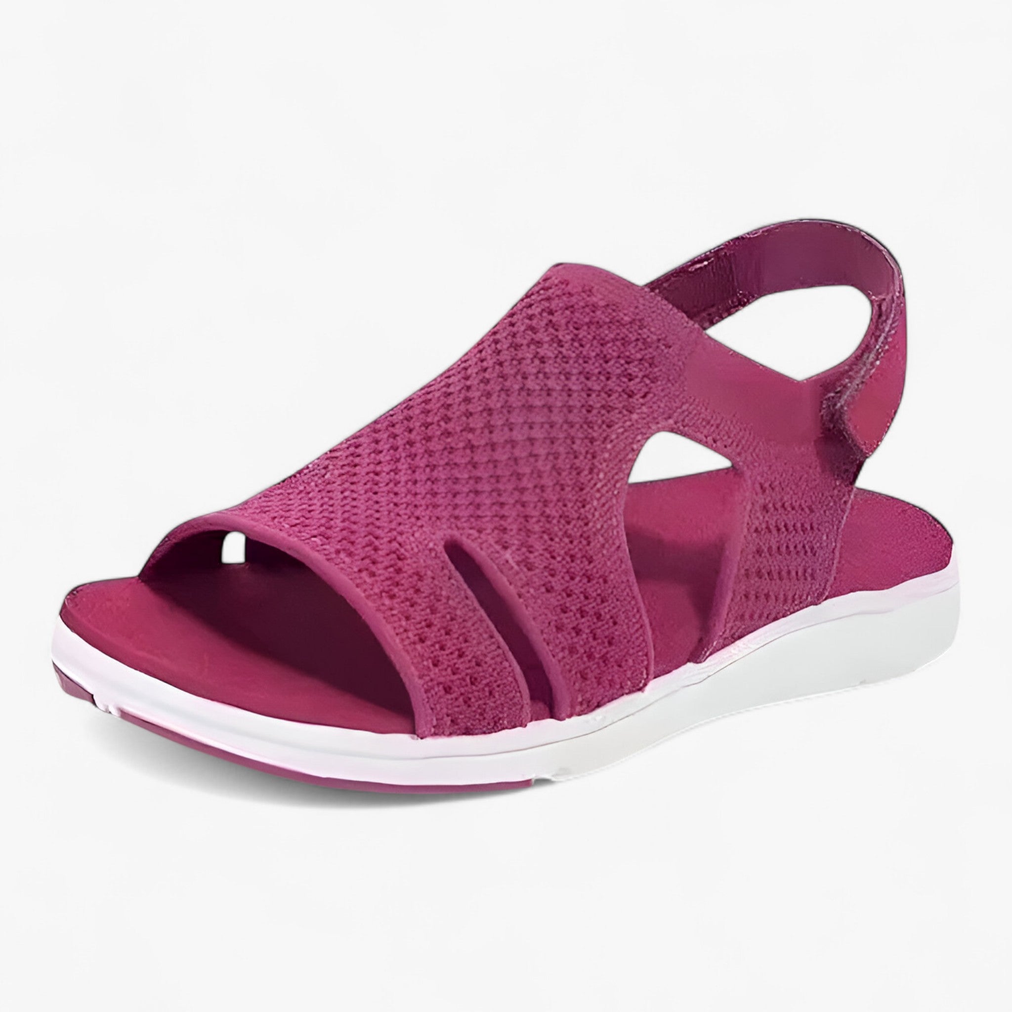 Nova | Sandaler til sommeren i åben mesh - Trendy og komfortable - Rød - shoes - {{ product_tags }