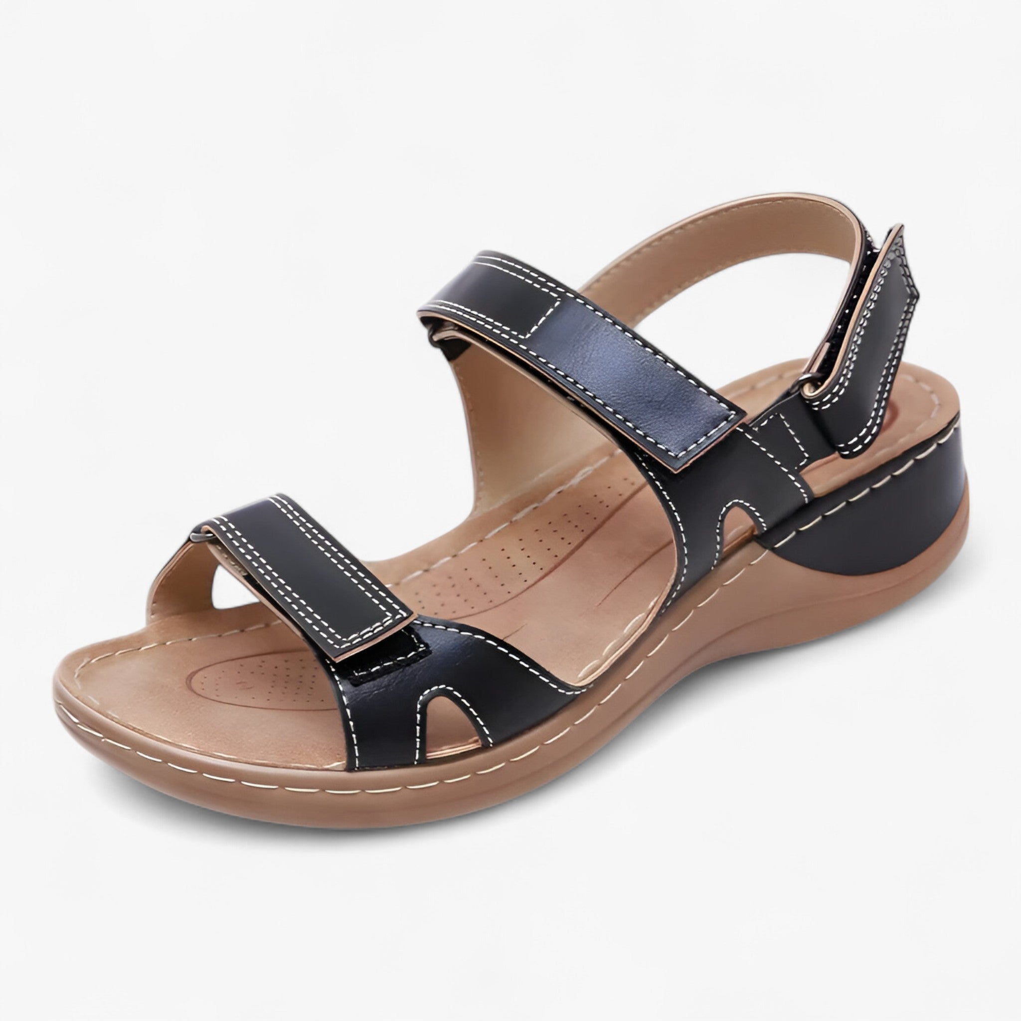 Elaine | Sommertøfler – Letvægtige og trendy - Sort - women's fashion - {{ product_tags }