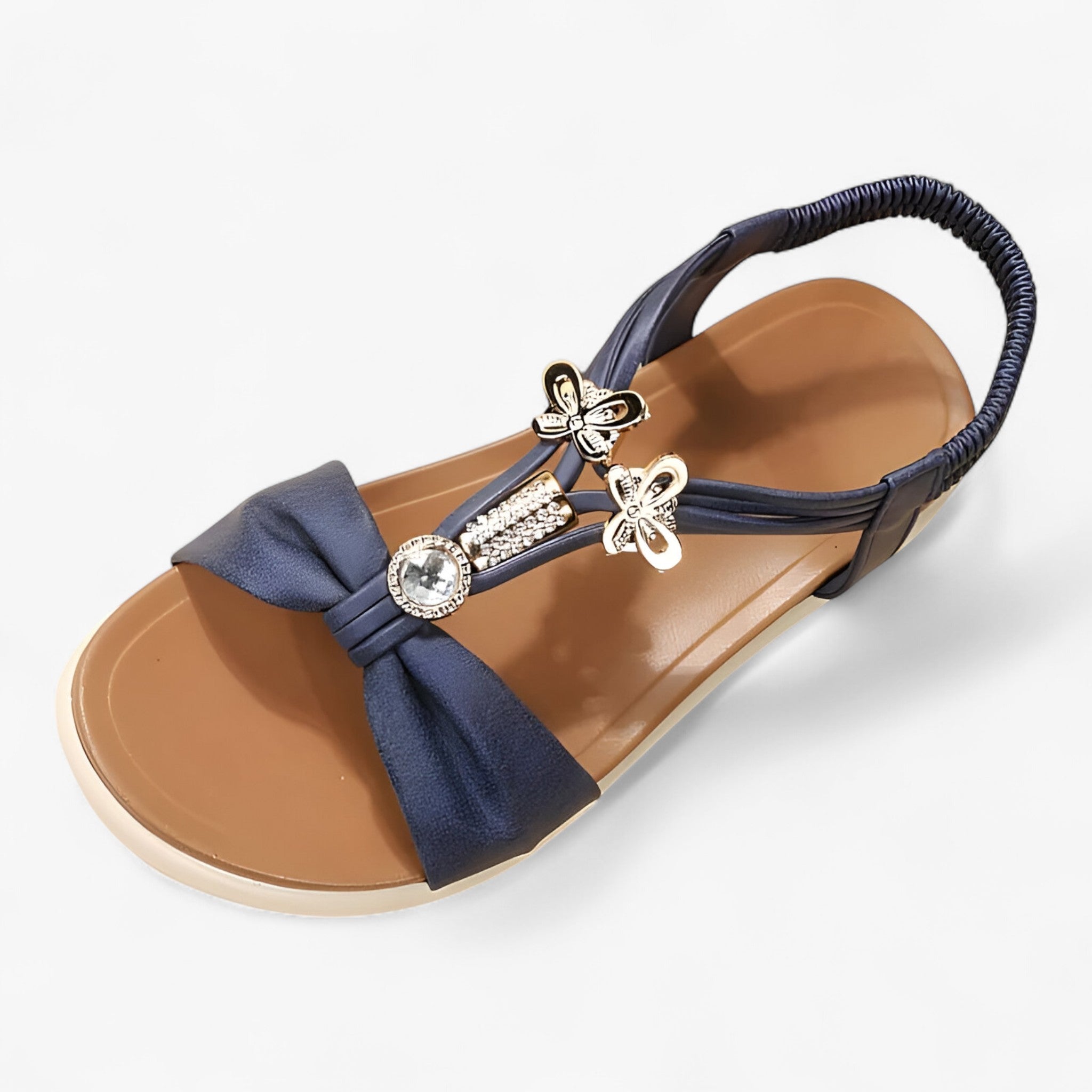 Annalisa | Bohèmes sandaler – Chic og komfortable - Blå - women's fashion - {{ product_tags }