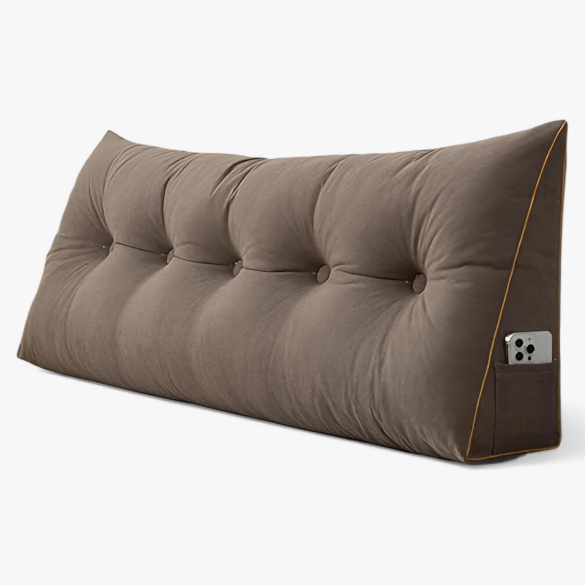 CushJoy - Stor kærlighedspude | Perfekt afslapningsrutine - Kaffe - house & garden - {{ product_tags }