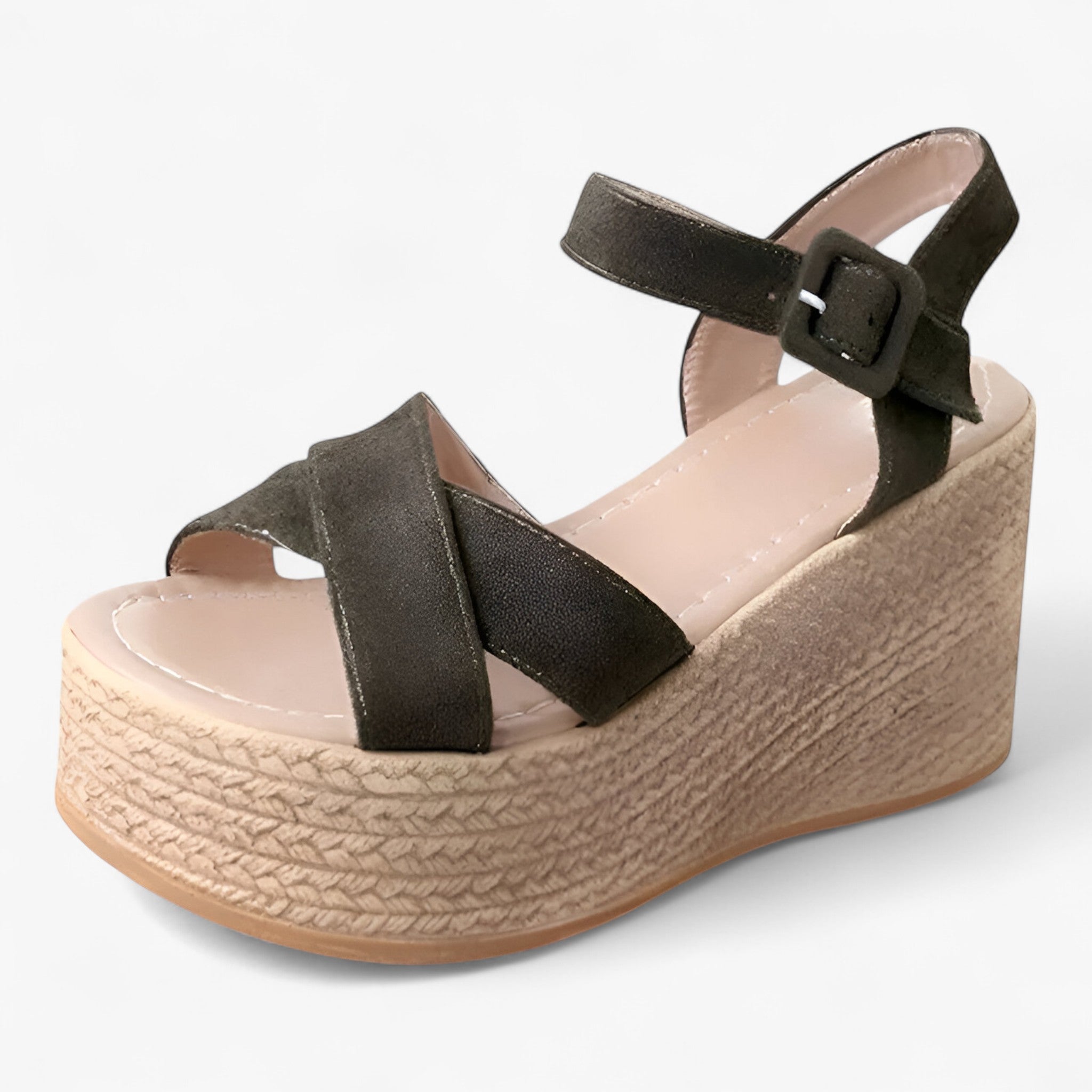 Iris | Hæle sandals – Stilfulde og komfortable - Grøn - women's fashion - {{ product_tags }