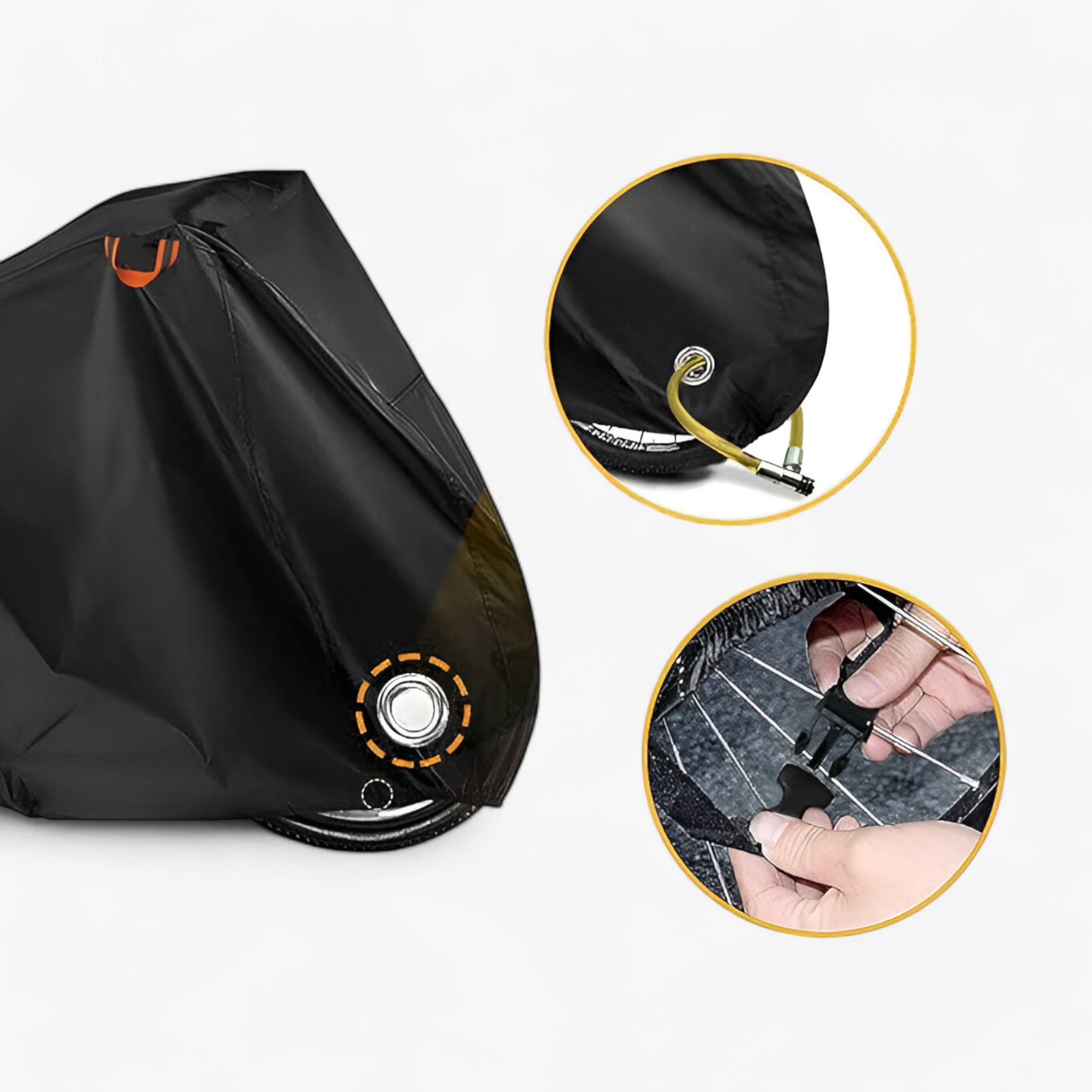 Vandtæt cykelovertræk i 3 lag - - other - {{ product_tags }