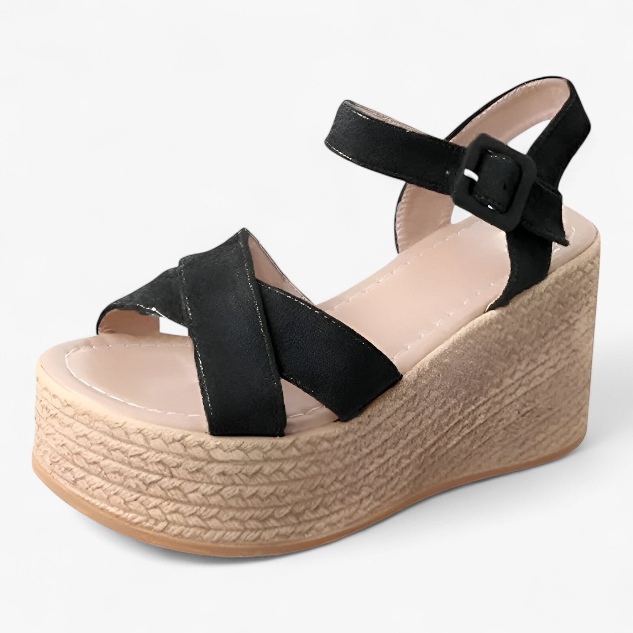 Iris | Hæle sandals – Stilfulde og komfortable - Sort - women's fashion - {{ product_tags }