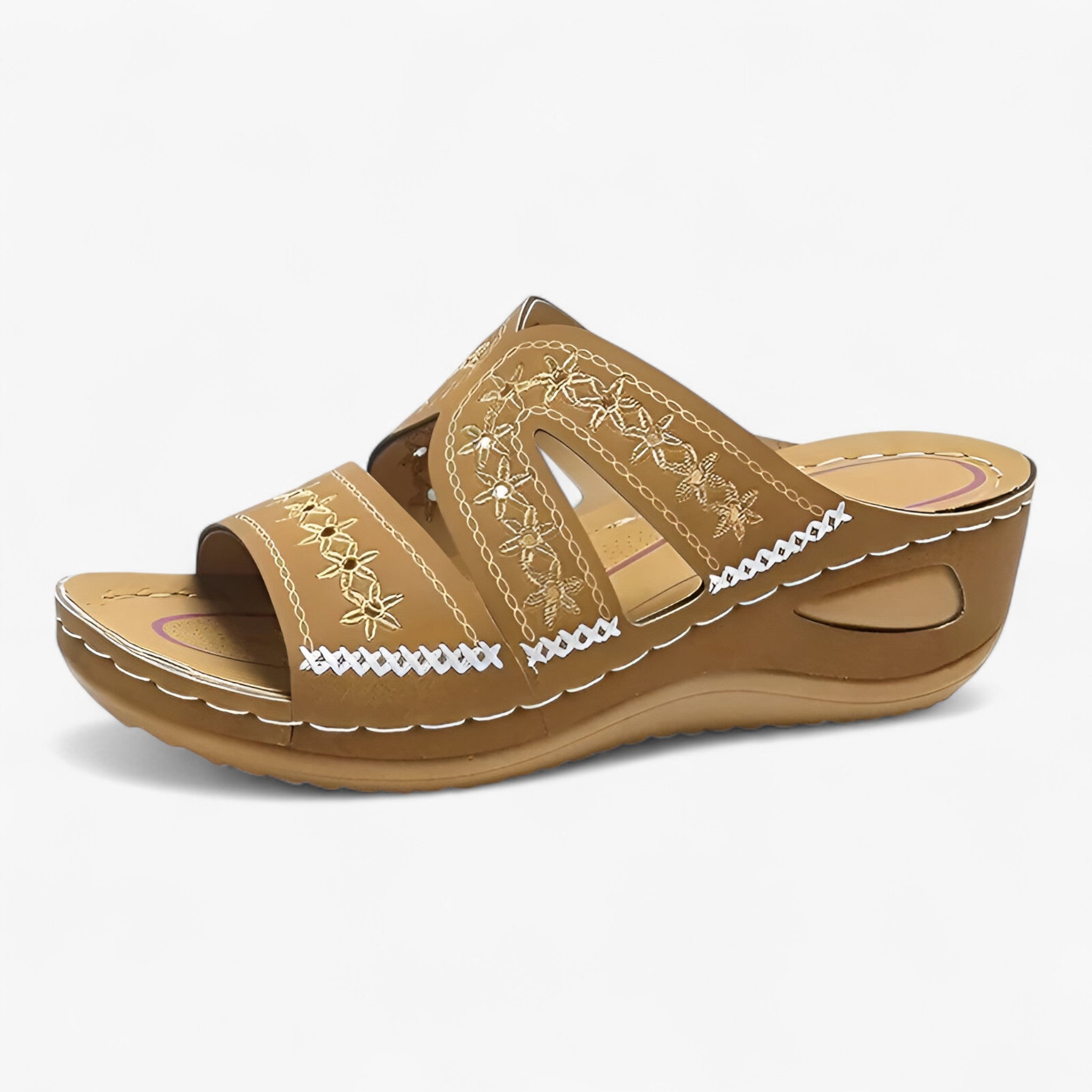 Jade | Sandaler til Damer - Elegant og Komfortabel Pasform - Brun - women's fashion - {{ product_tags }