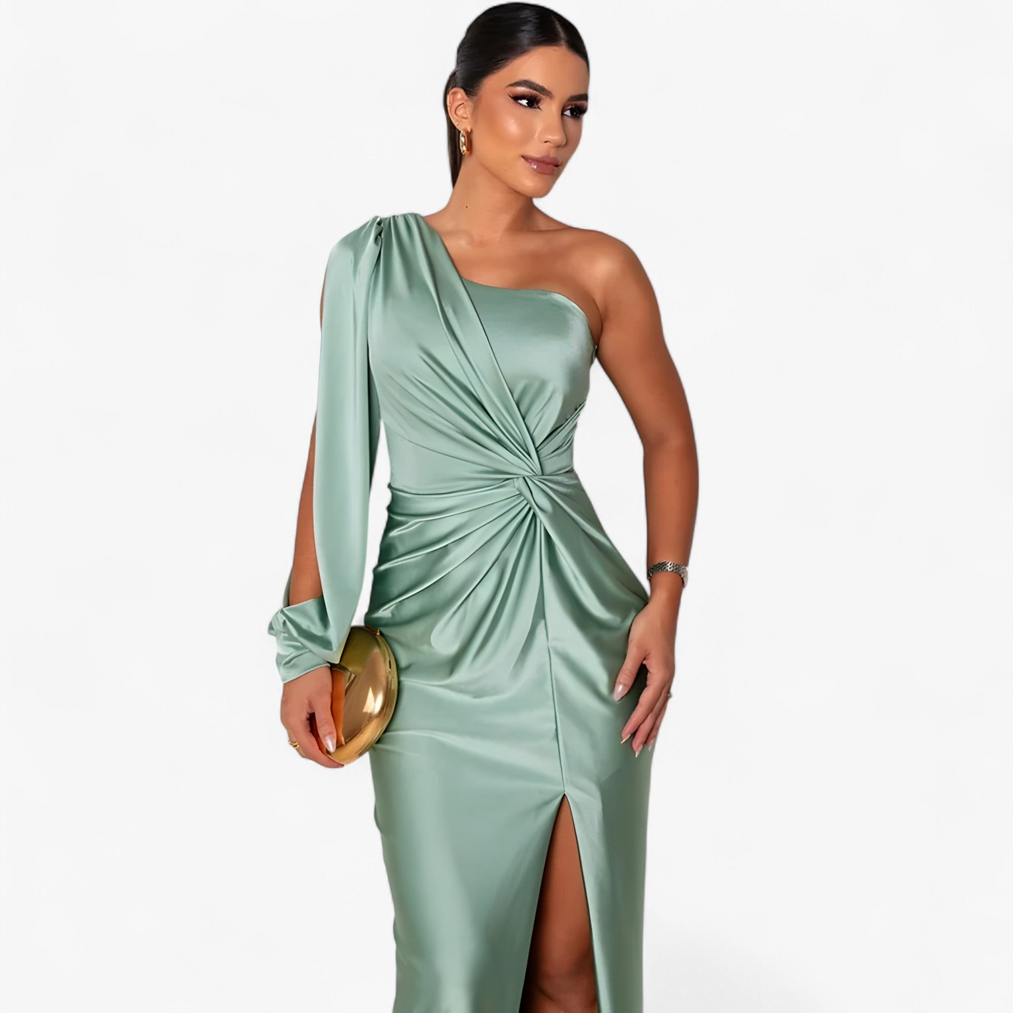 Camilla | Kvinders Satin Kjole - - women's fashion - {{ product_tags }