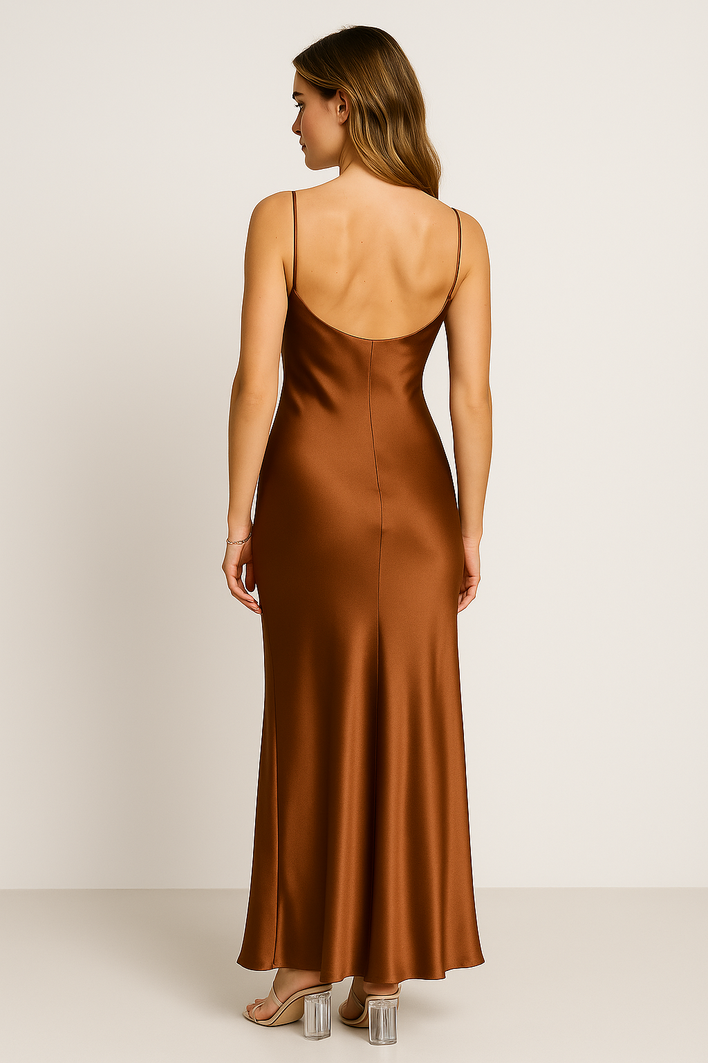Dianne | Lange silke kjole - - Dianne | Lange silke kjole - €25 - {{ product_tags }