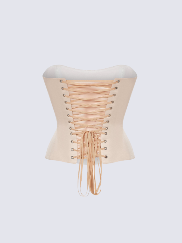 Violette™ - Satinbustier - - Violette™ - Satinbustier- €25 - {{ product_tags }