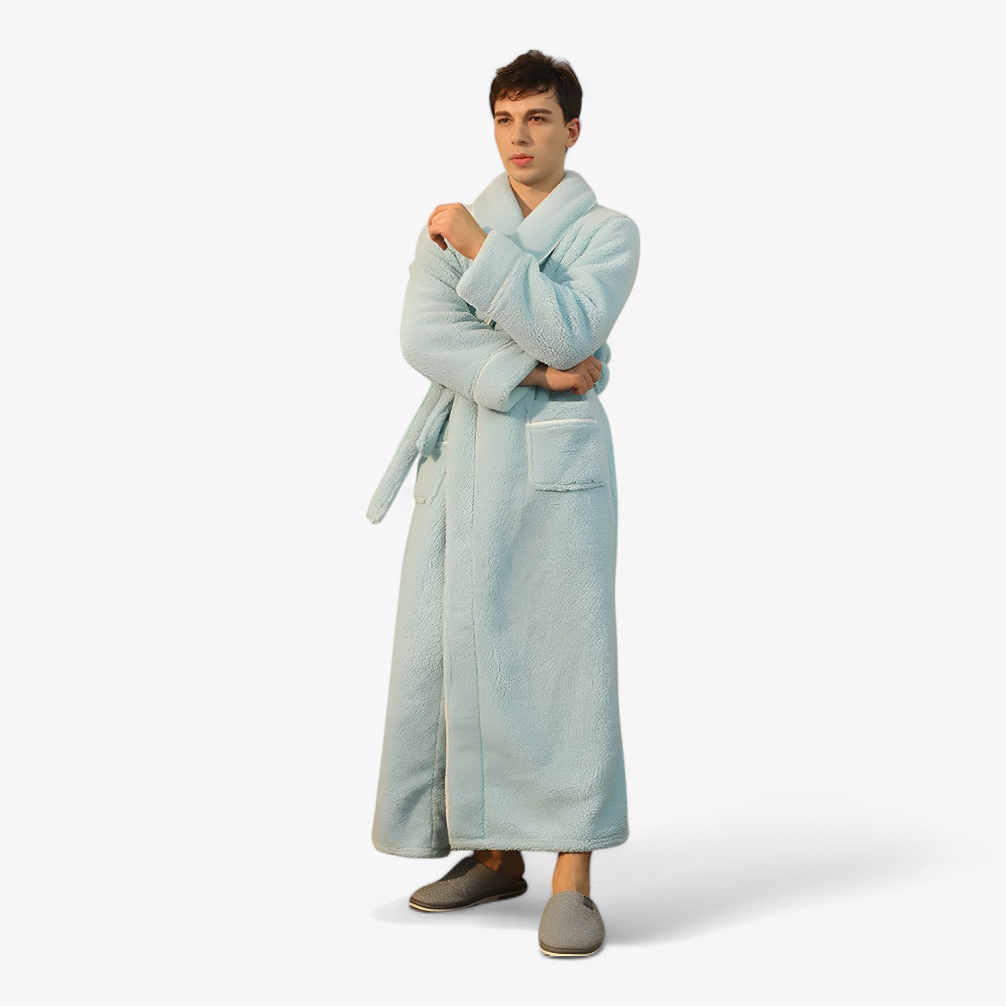 Jessy | Badekåbe - Mand havcyan - Jessy | Badekåbe - €25 - {{ product_tags }