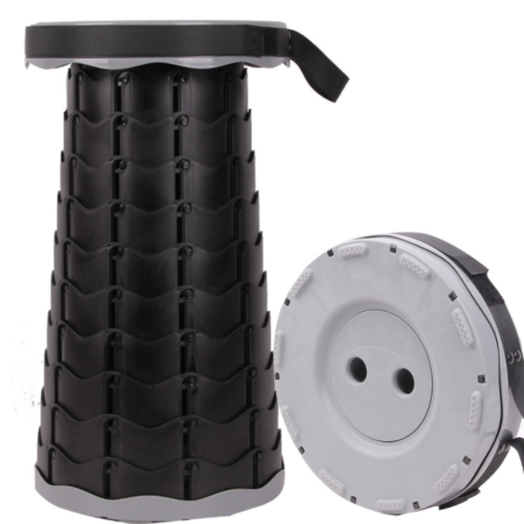 PortaFold | 2.0 Sammenklappelig taburet med 4 sædehøjder - Blandede farver Grå - house & garden - {{ product_tags }