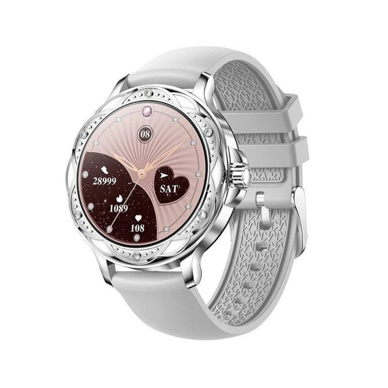 Celina | Premium smartur - Stil og funktion i perfekt harmoni - Grå Silikone - Celina | Premium smartur - Stil og funktion i perfekt harmoni $25 - {{ product_tags }