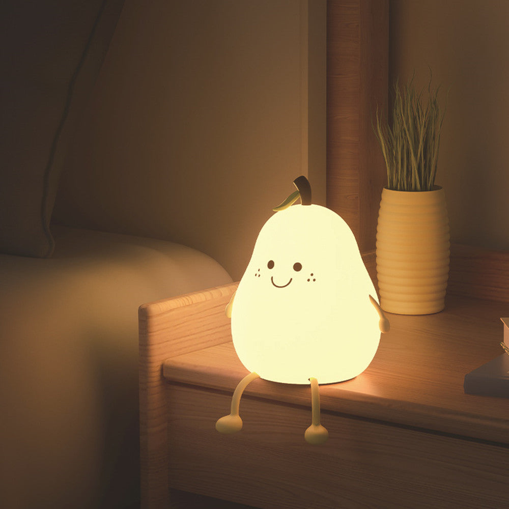 Silikone Pære Natlampe – Berøringsdæmpbar Sengelampe - - Silicone Night Light - {{ product_tags }