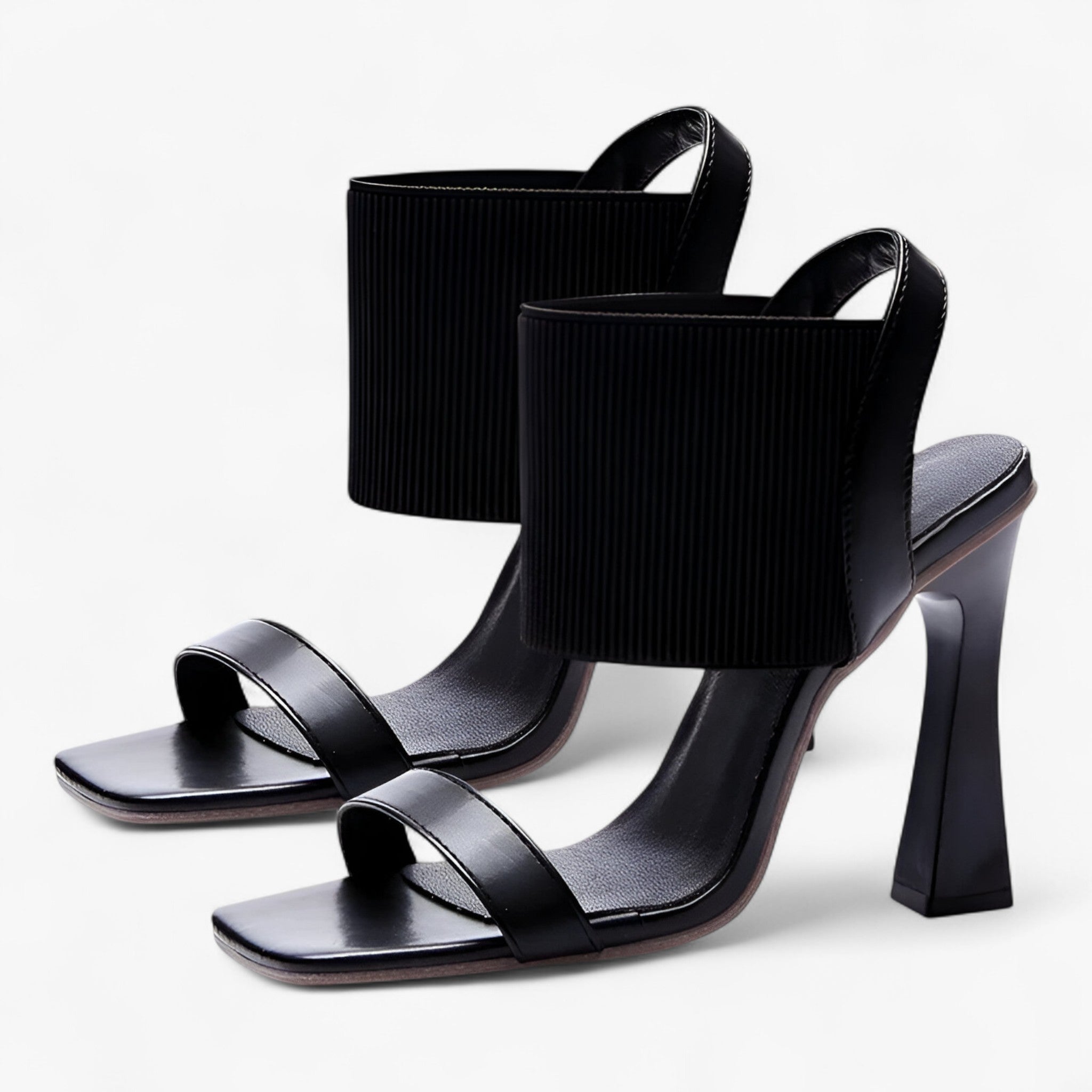 Clea | Sandaler med firkantet tå - Sofistikerede og elegante - - women's fashion - {{ product_tags }