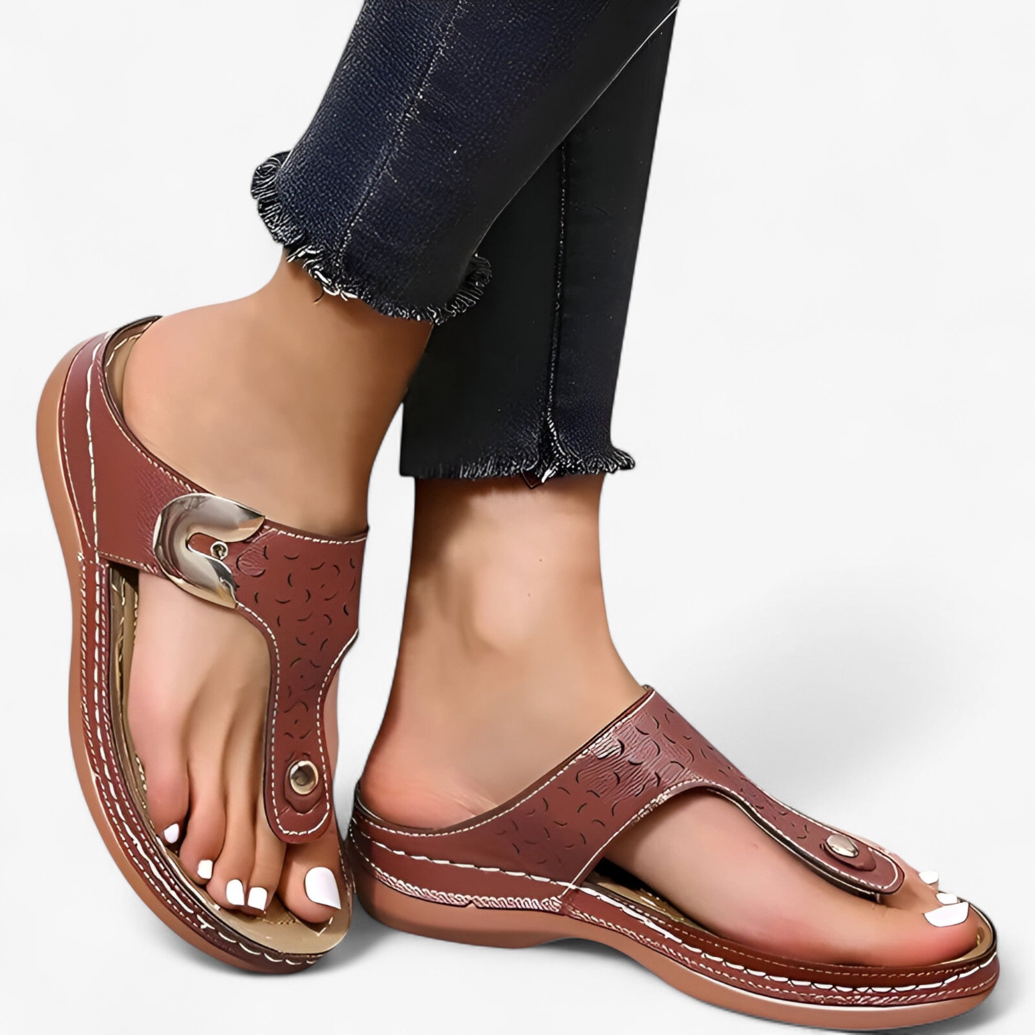 Aisa | Flade sandaler – Elegante og komfortable - - women's fashion - {{ product_tags }