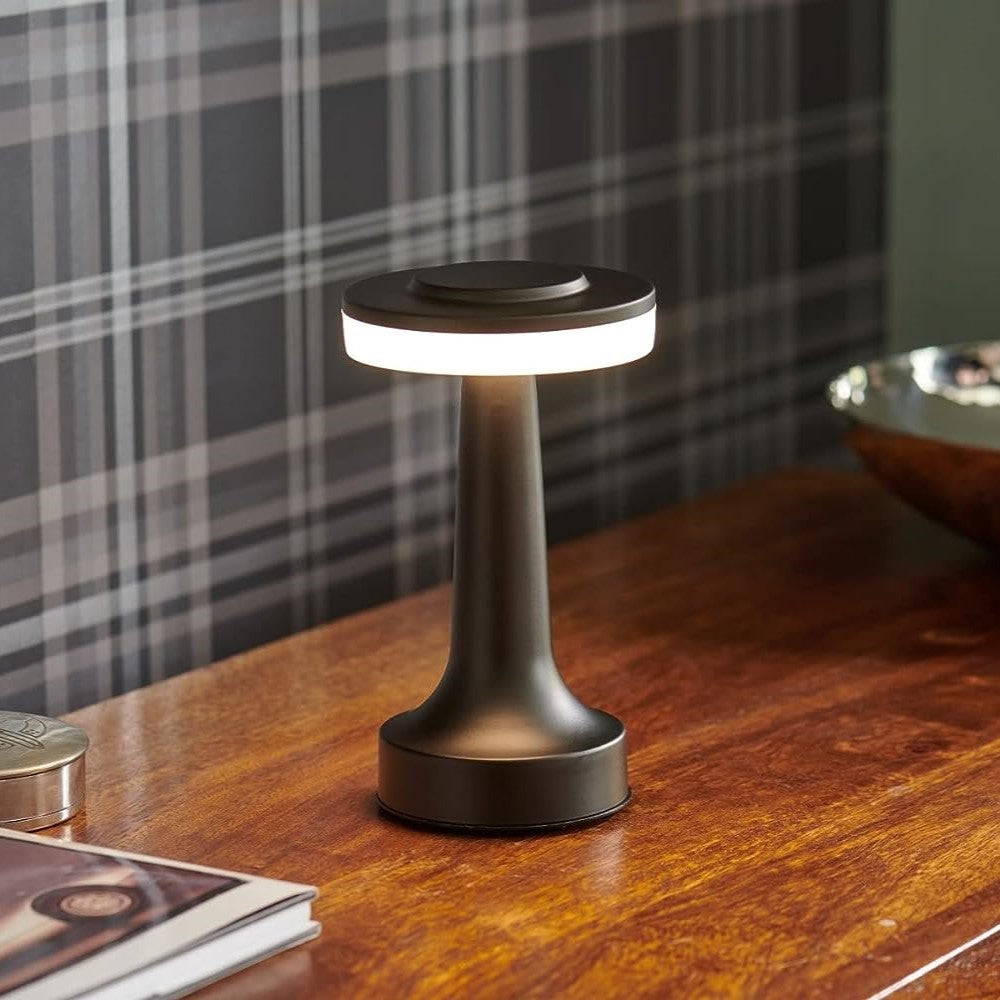 RetroGlow | Retro Bar Bordlampe - Sort - house & garden - {{ product_tags }