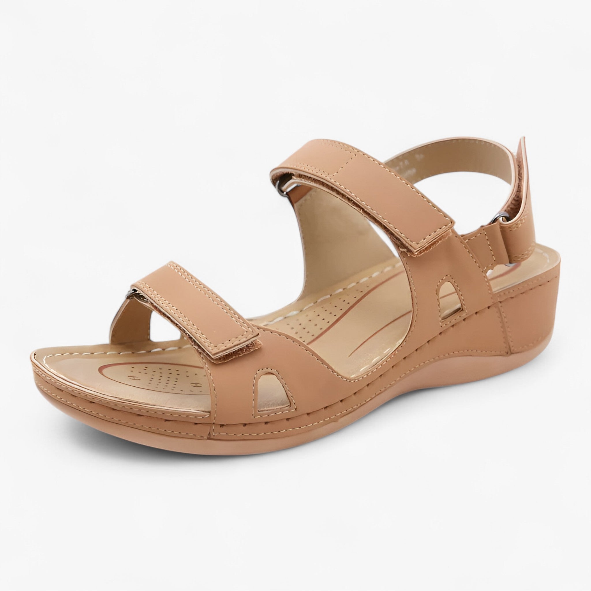 Elaine | Sommertøfler – Letvægtige og trendy - Brun - women's fashion - {{ product_tags }