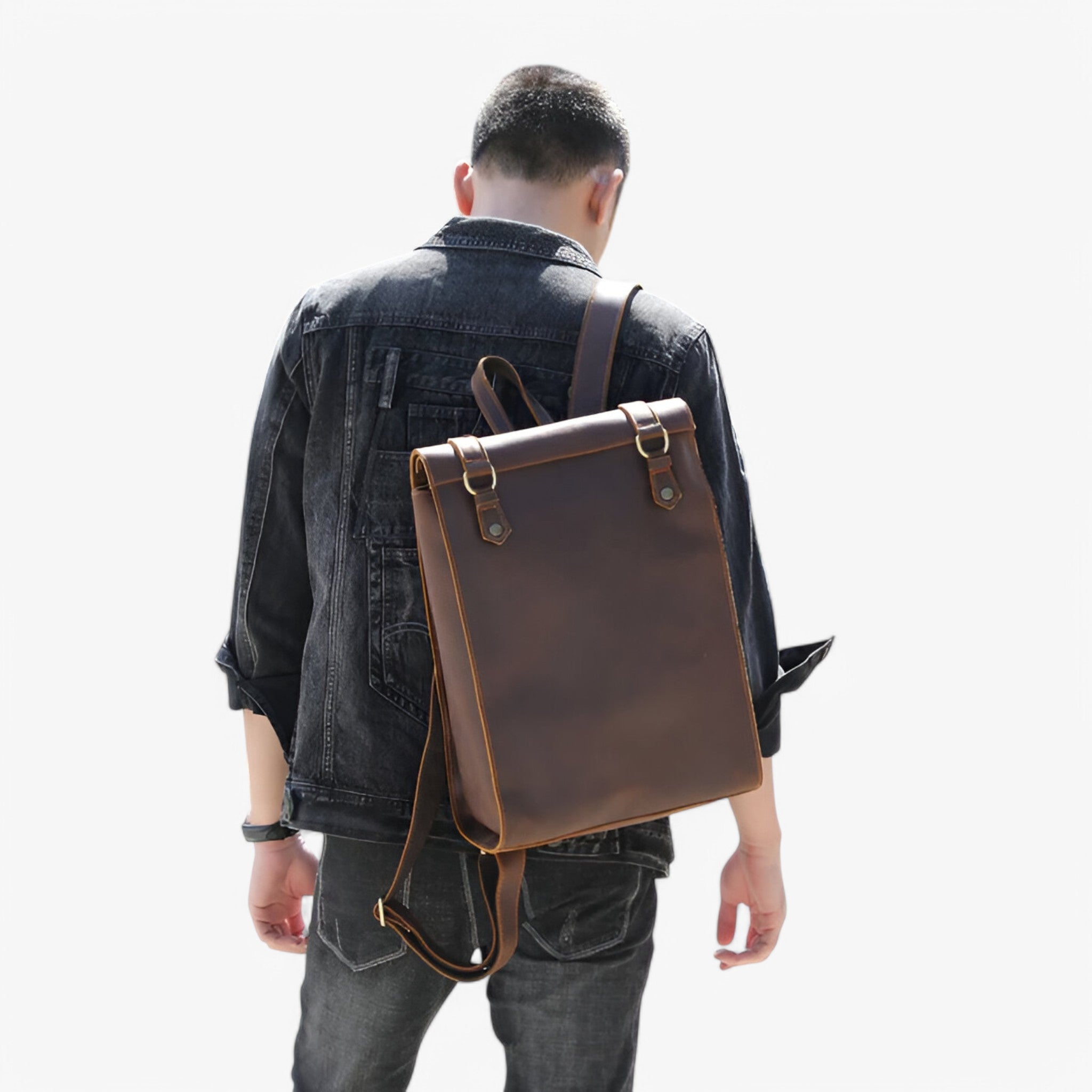 Hugo | Luksus læder rygsæk - - bags - {{ product_tags }