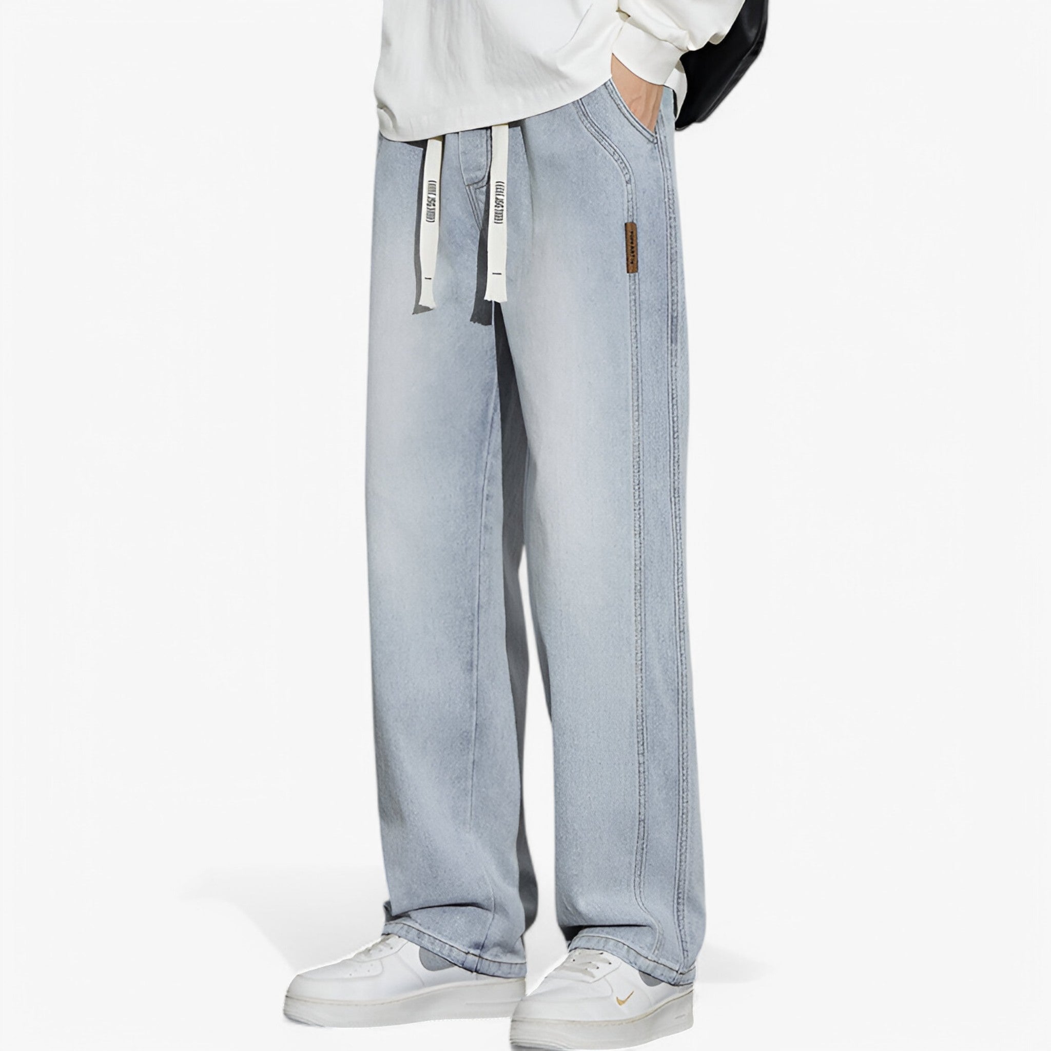 Jace | Denimbukser med brede ben - Trendy og komfortable - - women's fashion - {{ product_tags }