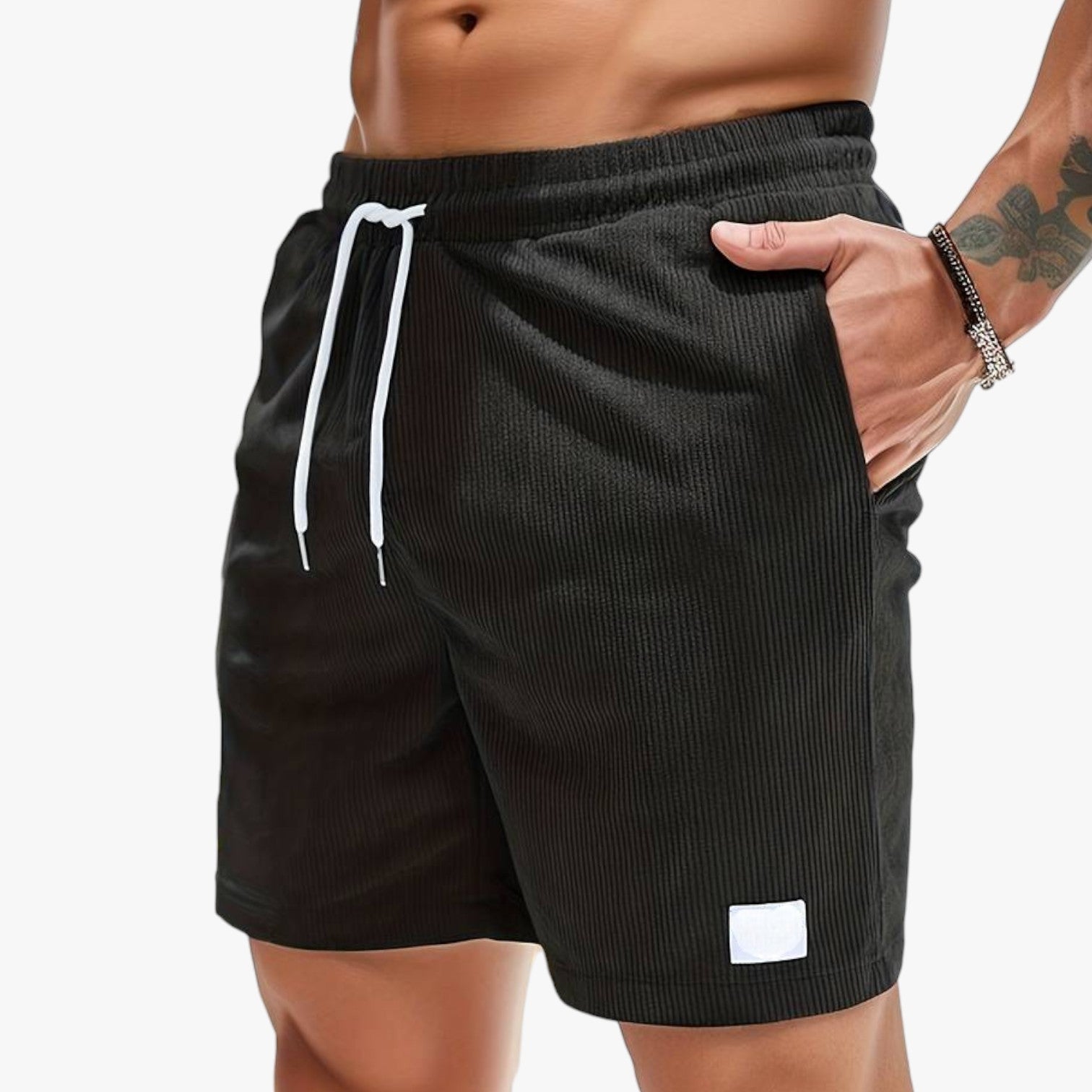 Marquis | Komfortable shorts - ideelle til afslappede dage og dynamiske aktiviteter - Sort - men's fashion - {{ product_tags }