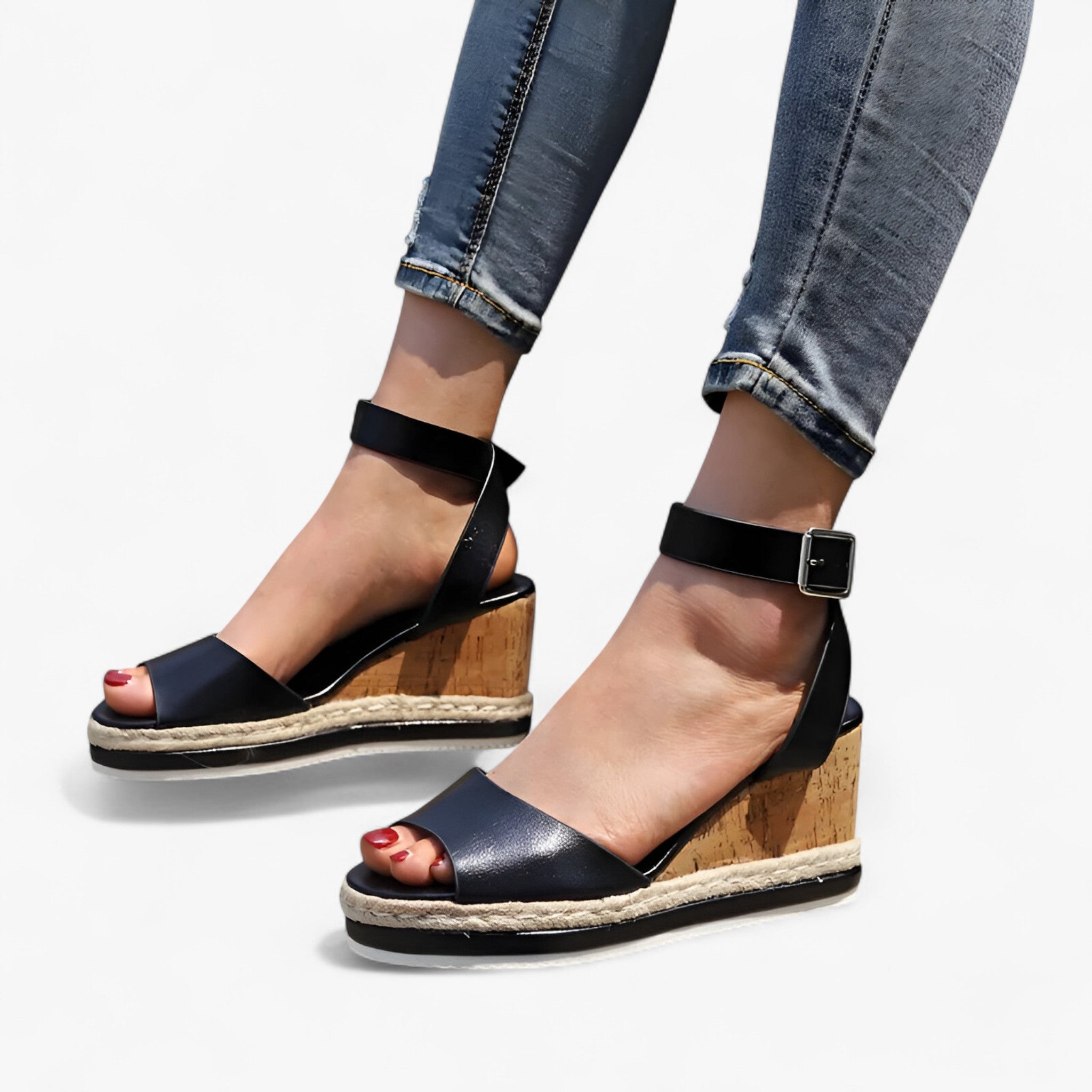 Elaina | Hællede sandaler – Trendy og komfortable - - women's fashion - {{ product_tags }