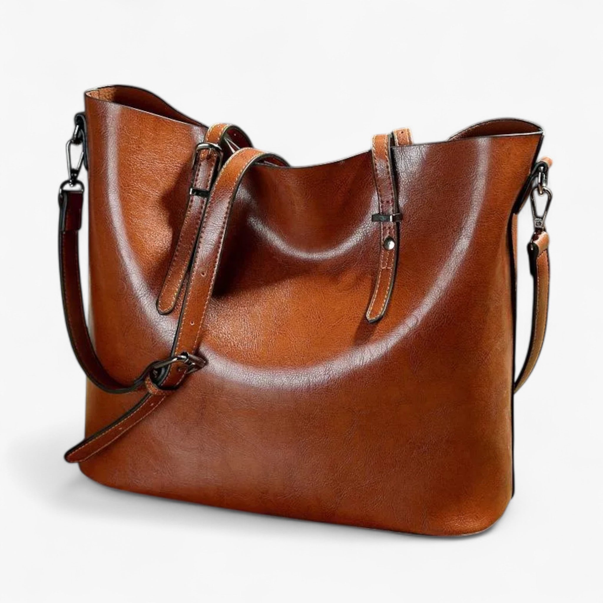 Skuldertaske Camel - Brun - bags - {{ product_tags }