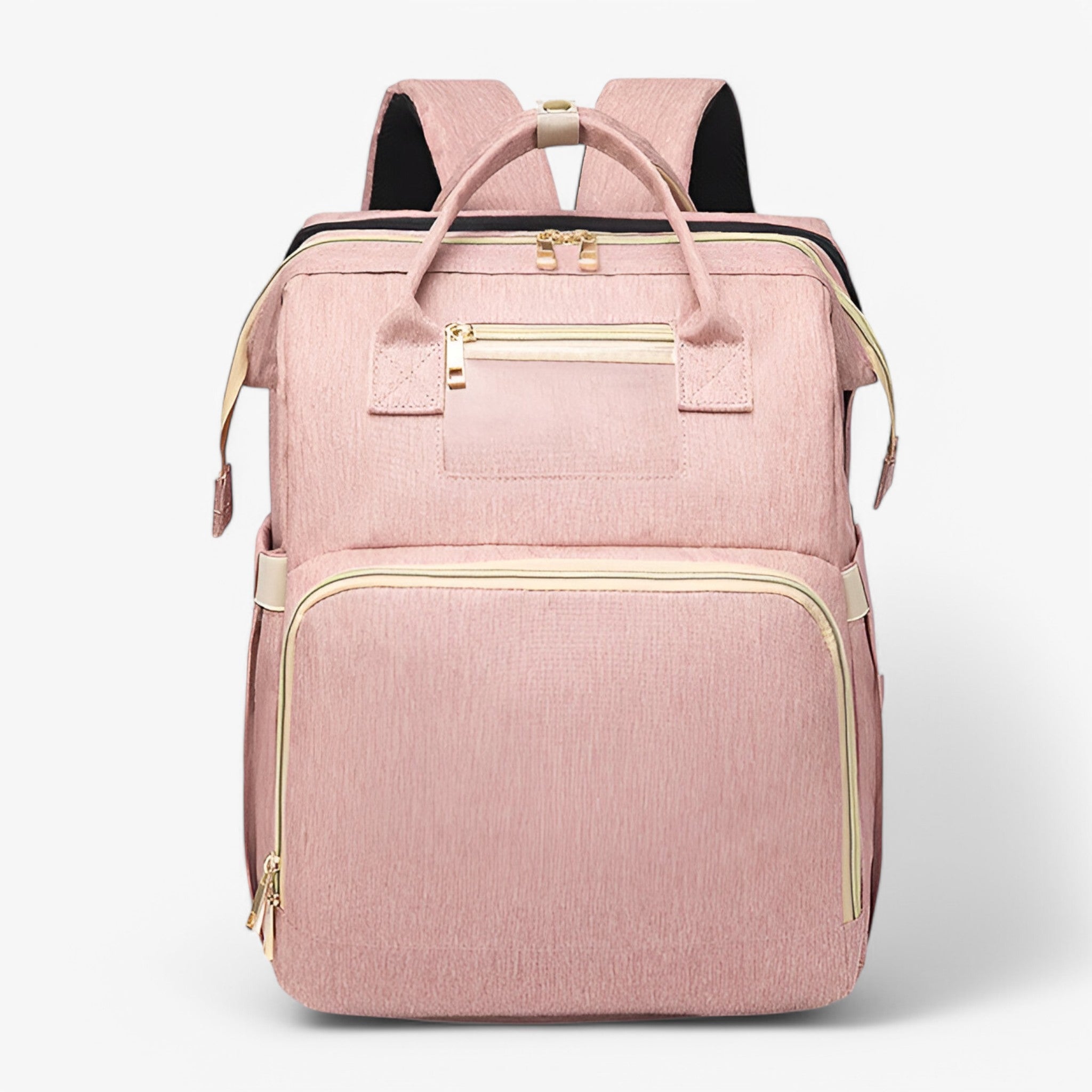 Lisa | Multifunktionelle Vikletasker med Seng - Lyserød - med ID-kortlomme - baby - {{ product_tags }