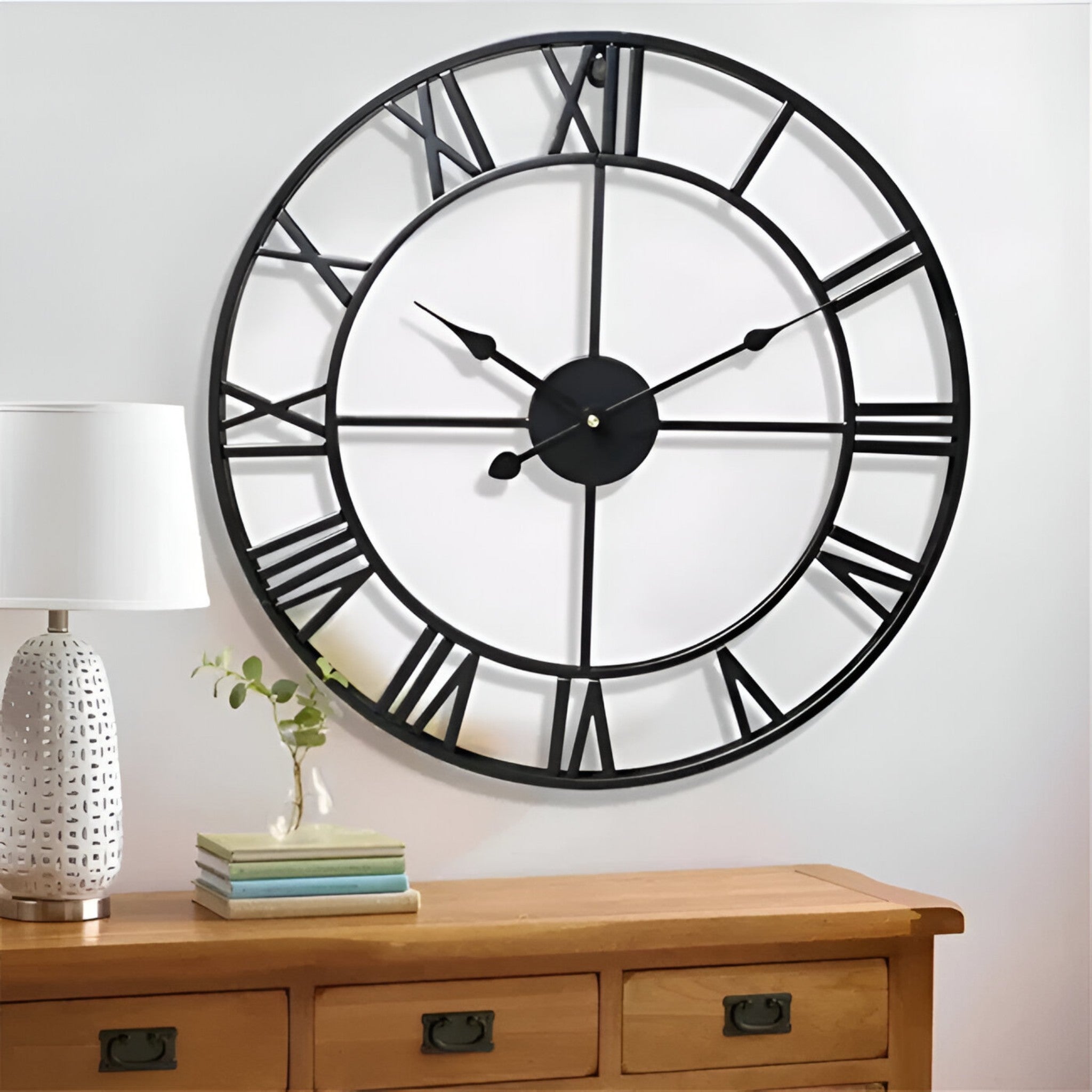 Finn - Moderne Stor Vægur - - house & garden - {{ product_tags }