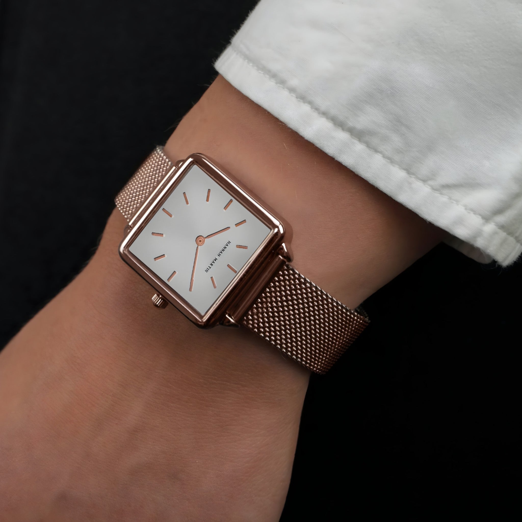 Sara | Square ur - Hverdagens elegance - - watches - {{ product_tags }