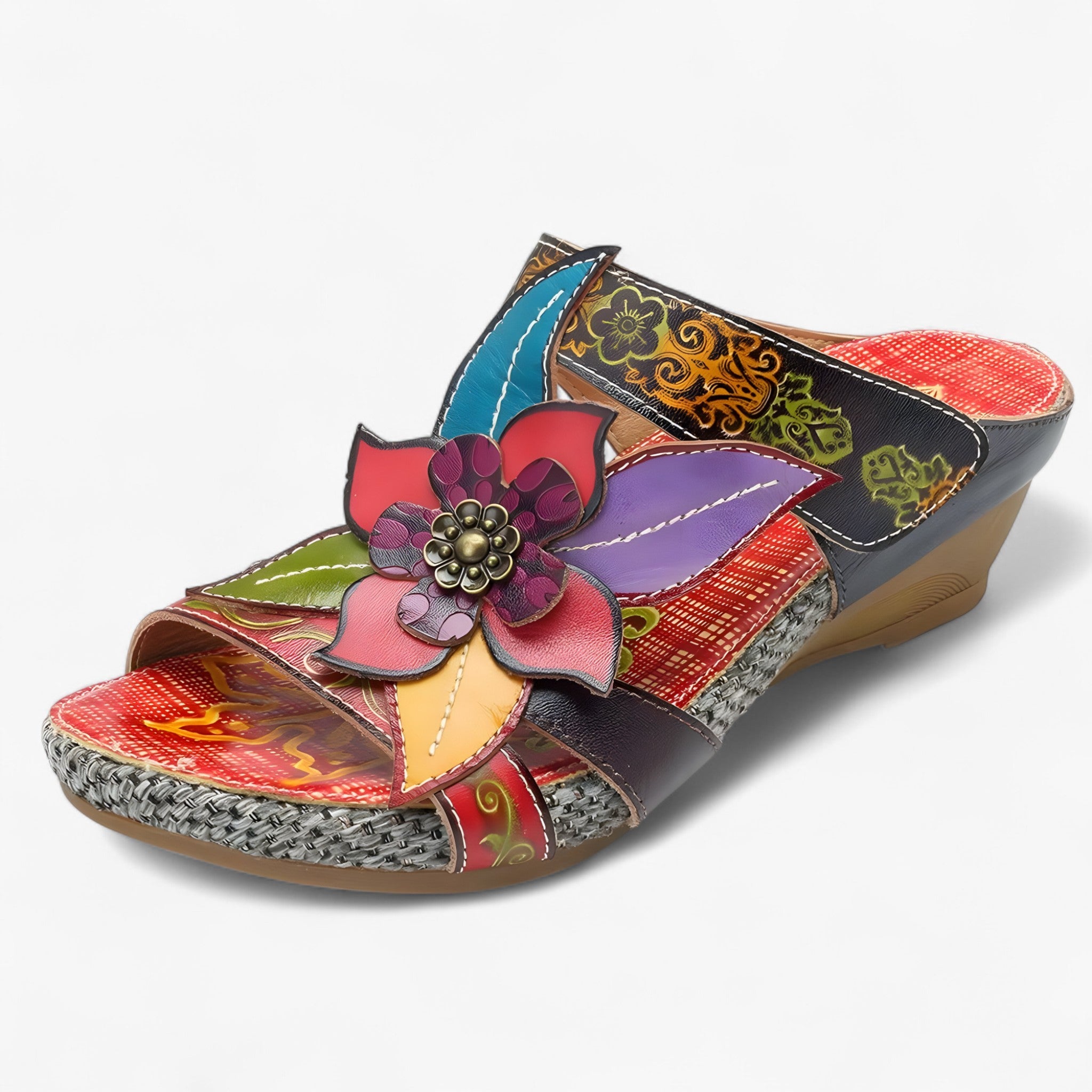 Dalia | Sandaler Bohemia - Rød Venedig - shoes - {{ product_tags }