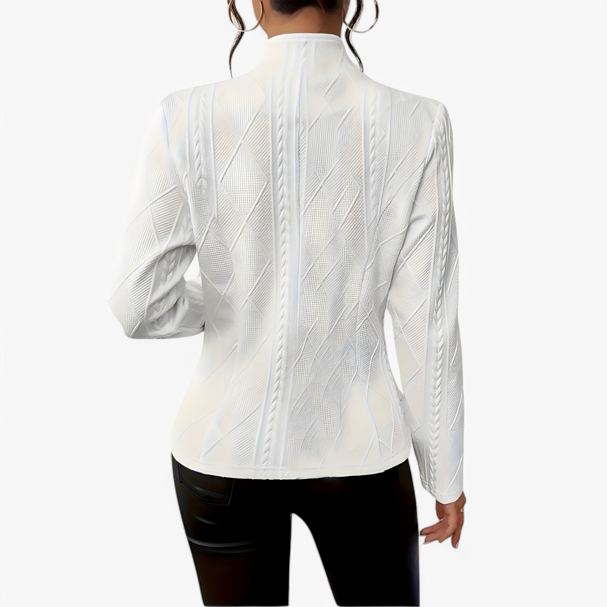 Reina – Elegant Skræddersyet Midjekappe - - Reina – Elegant Skræddersyet Midjekappe - €25 - {{ product_tags }