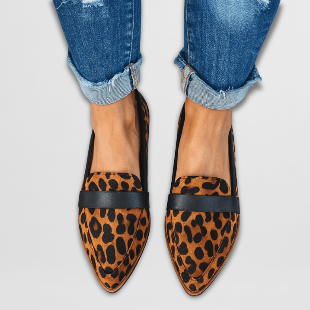 Elegante Damesko Loafers med Komfort og Svangstøtte