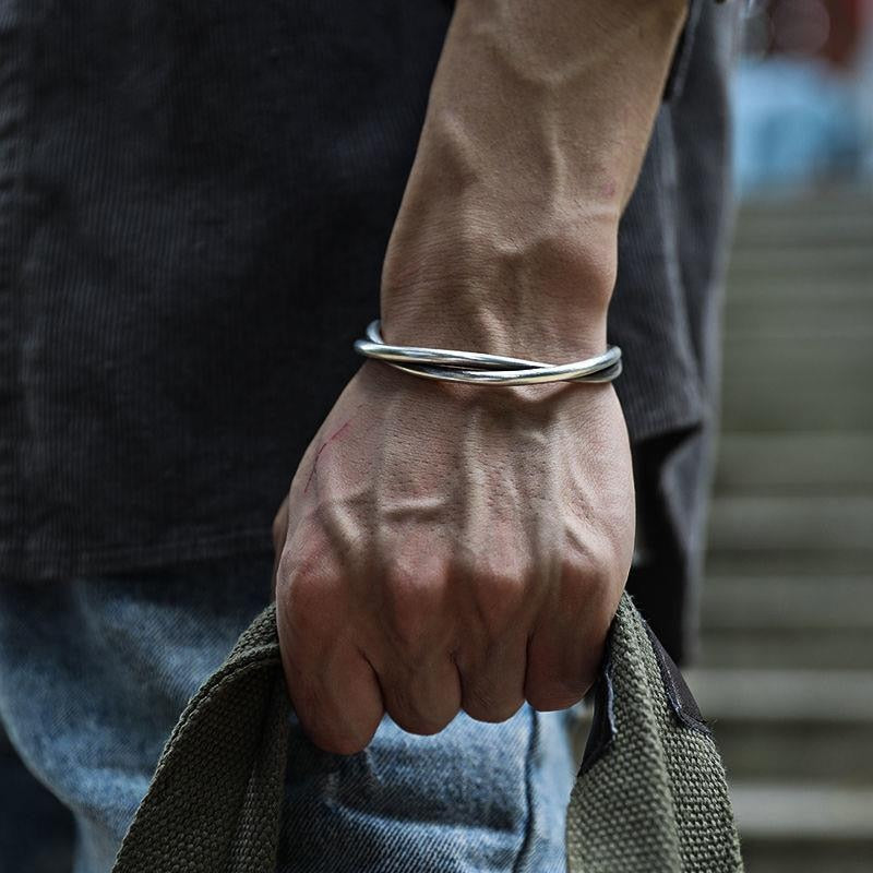 Artrellic snoet armbånd - Sølv - other - {{ product_tags }