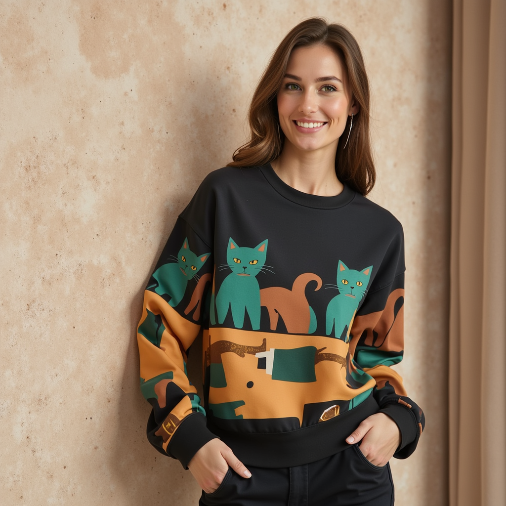 Kyla | Kattens Måneskin Sweater - - baby - {{ product_tags }