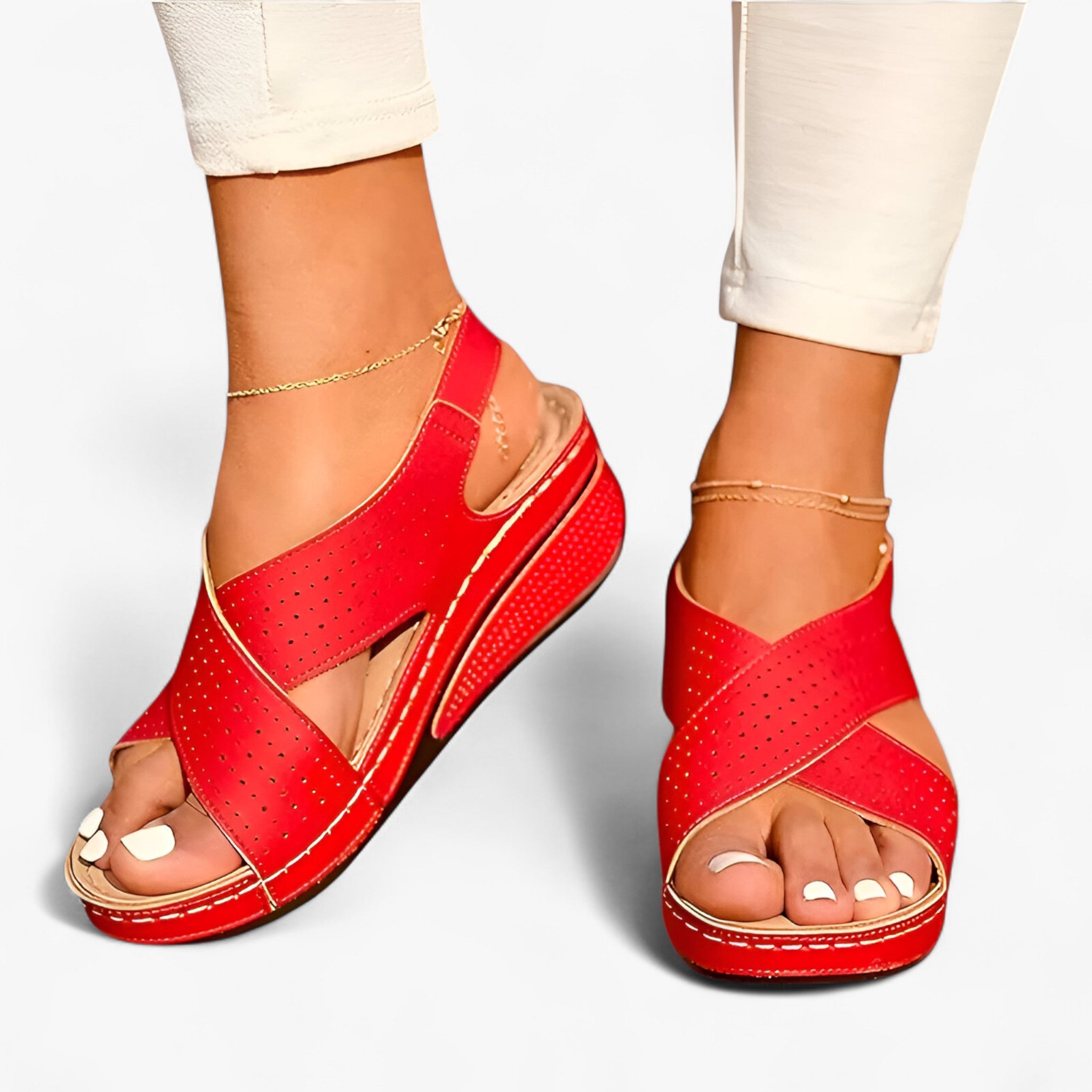 Katherine | Hæle sandaletter - Trendy og Raffineret - - women's fashion - {{ product_tags }