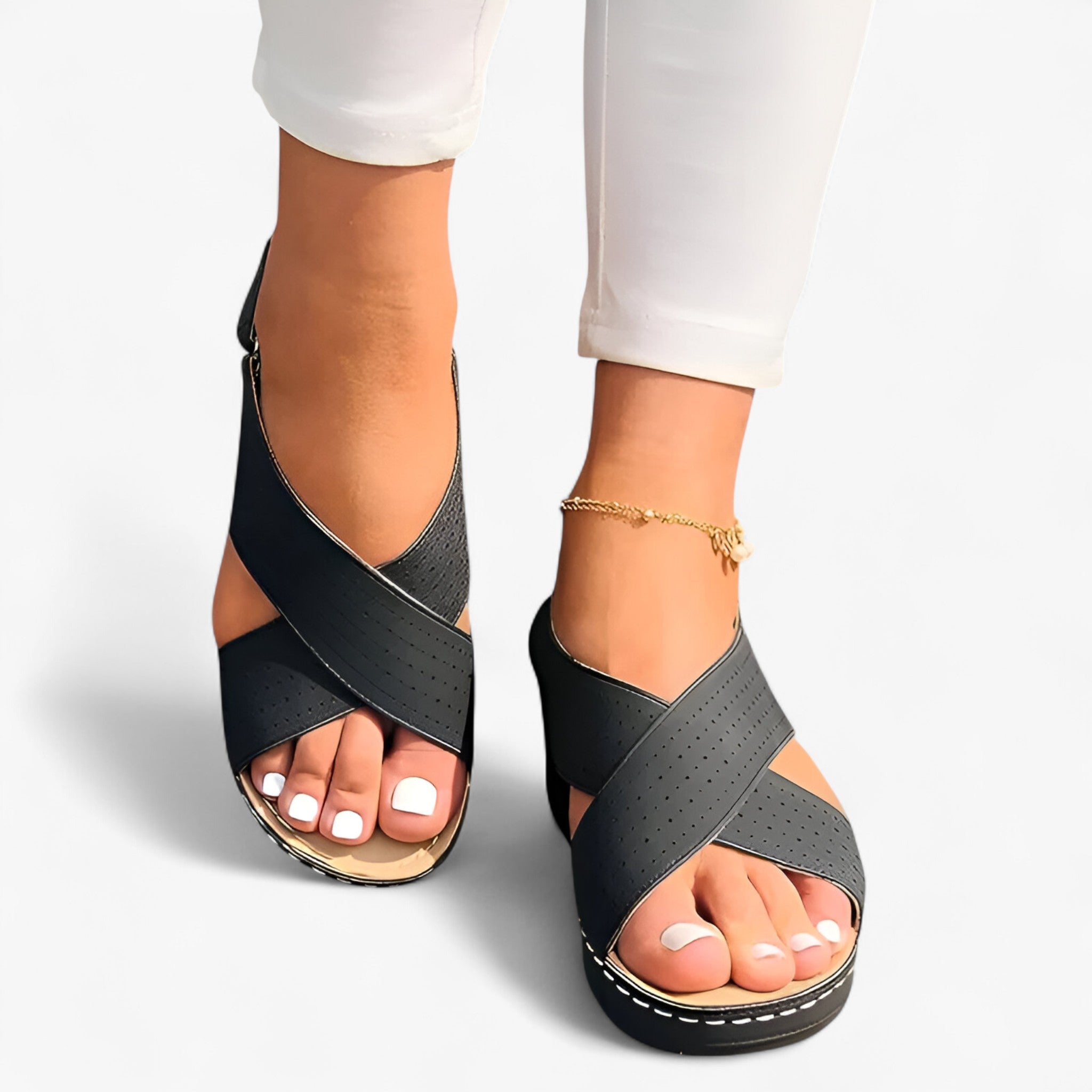 Katherine | Hæle sandaletter - Trendy og Raffineret - - women's fashion - {{ product_tags }