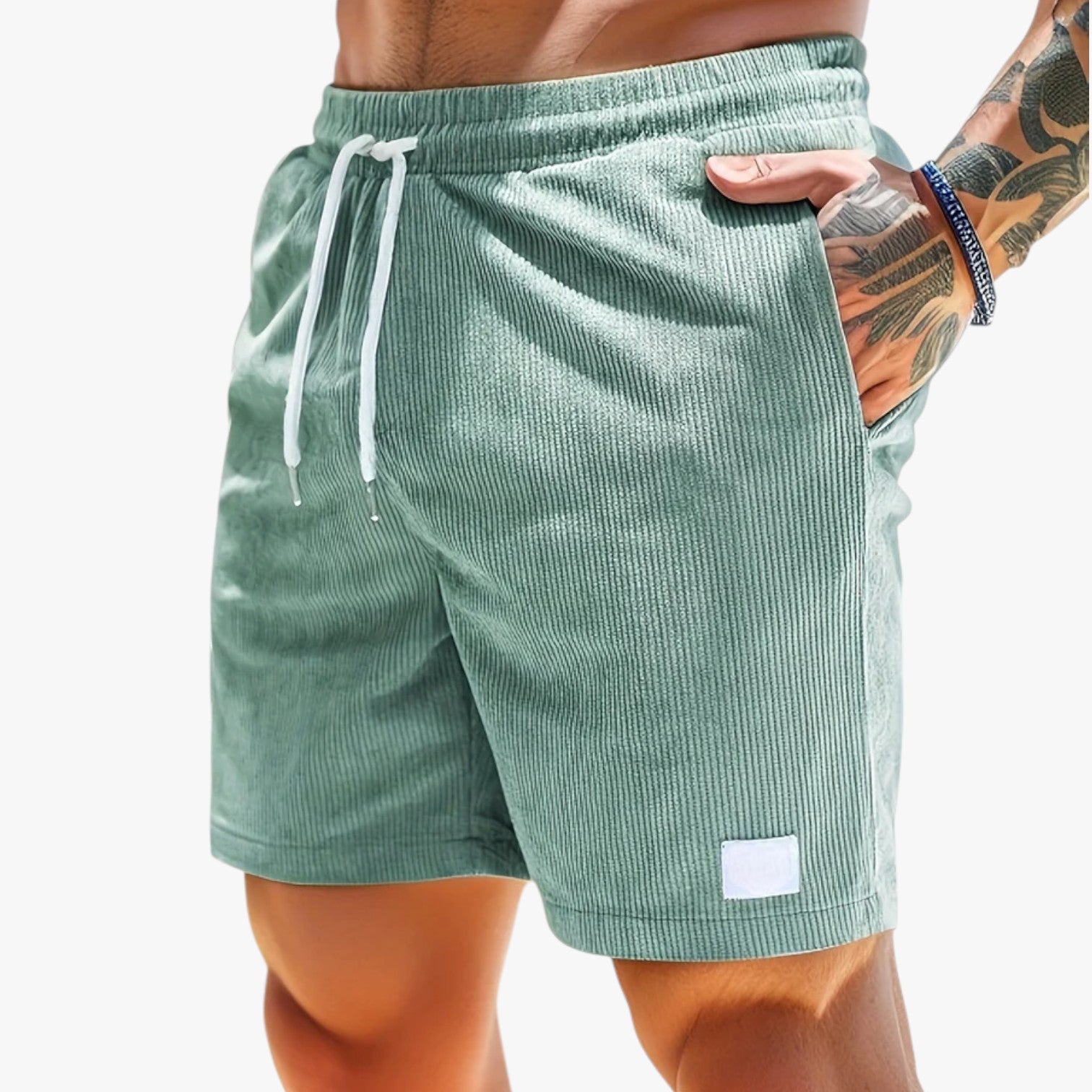 Marquis | Komfortable shorts - ideelle til afslappede dage og dynamiske aktiviteter - Mørk cyan - men's fashion - {{ product_tags }