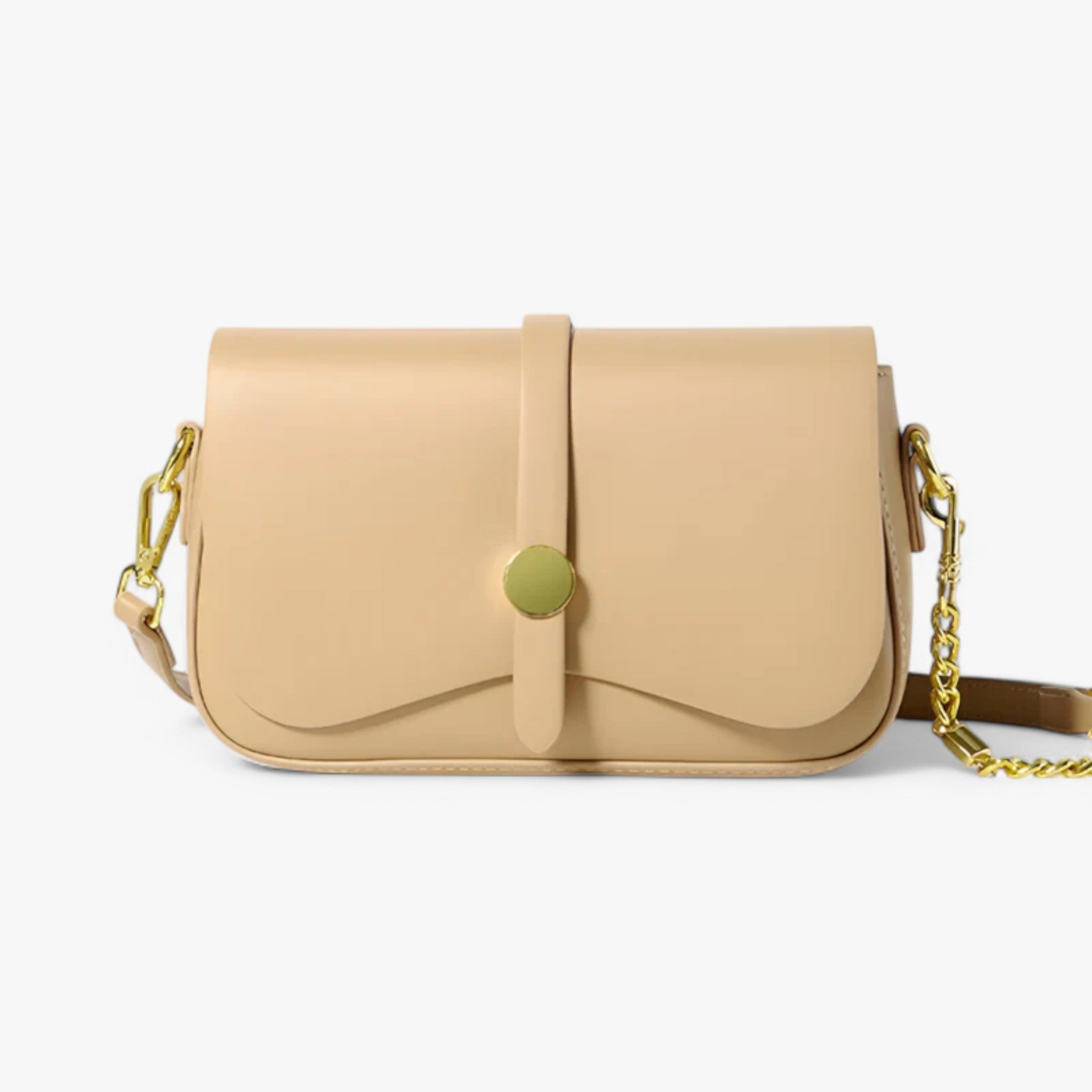 Kenzie | Skuldertaske i vegansk læder - Kaki - bags - {{ product_tags }