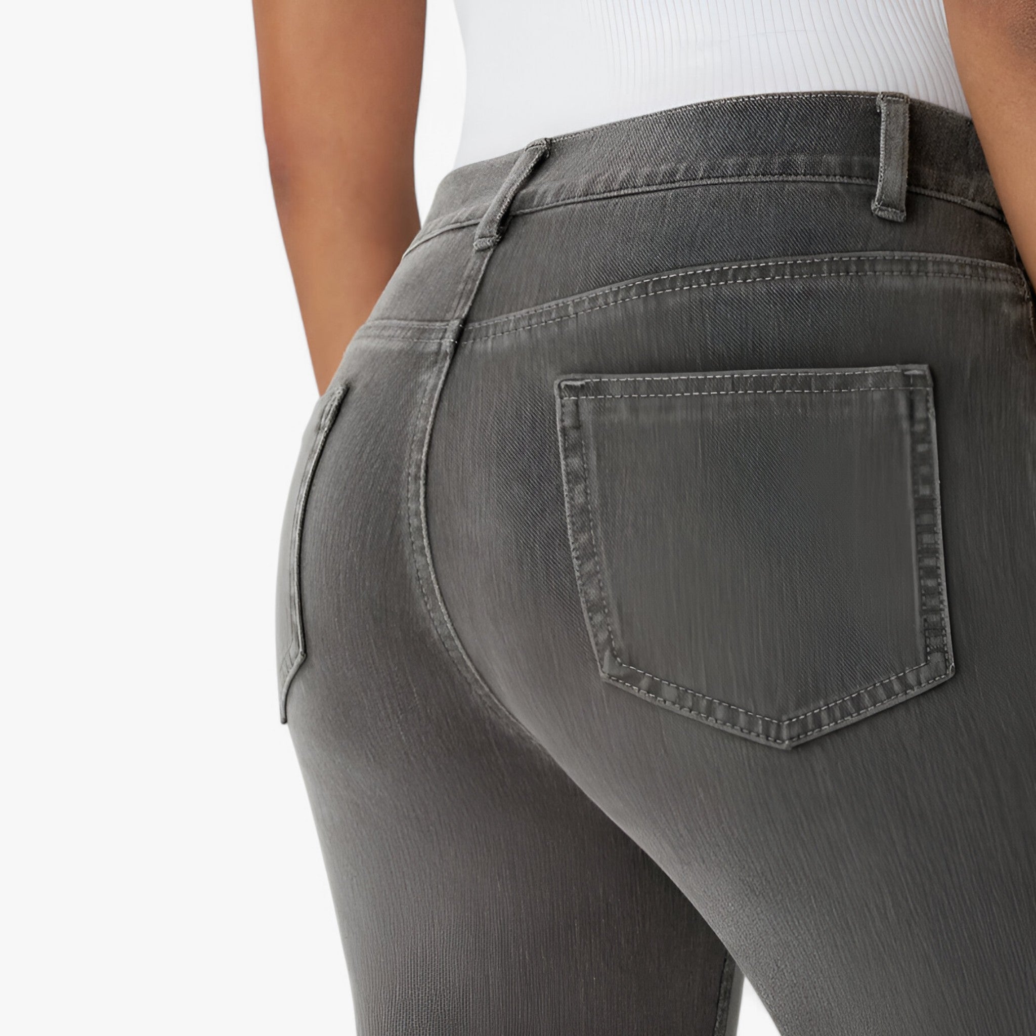 Nina | Bukser med høj talje - Strækbare & Behagelige - - women's fashion - {{ product_tags }