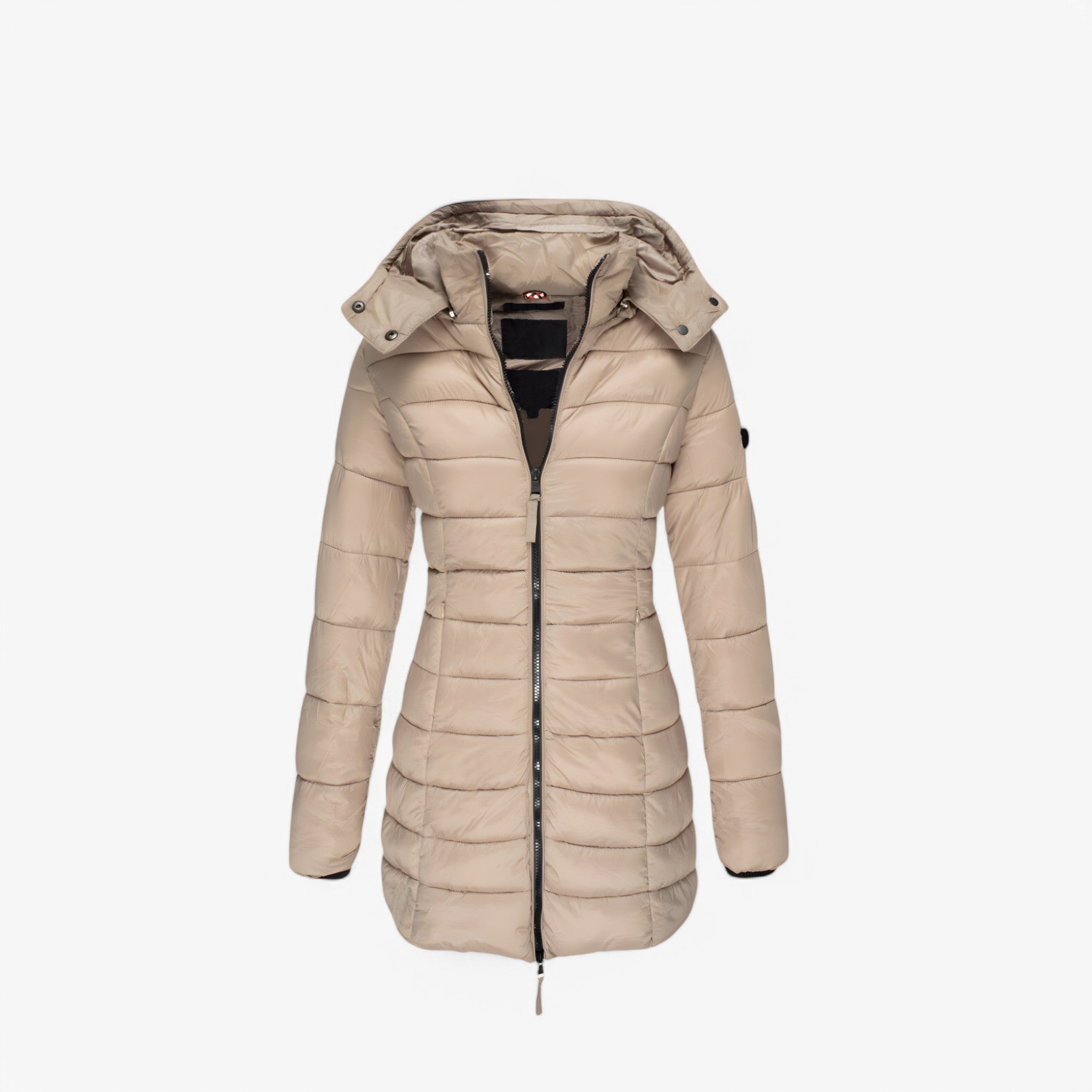 Cianne | Eksklusiv Vinterjakke - KHAKI - winter - {{ product_tags }