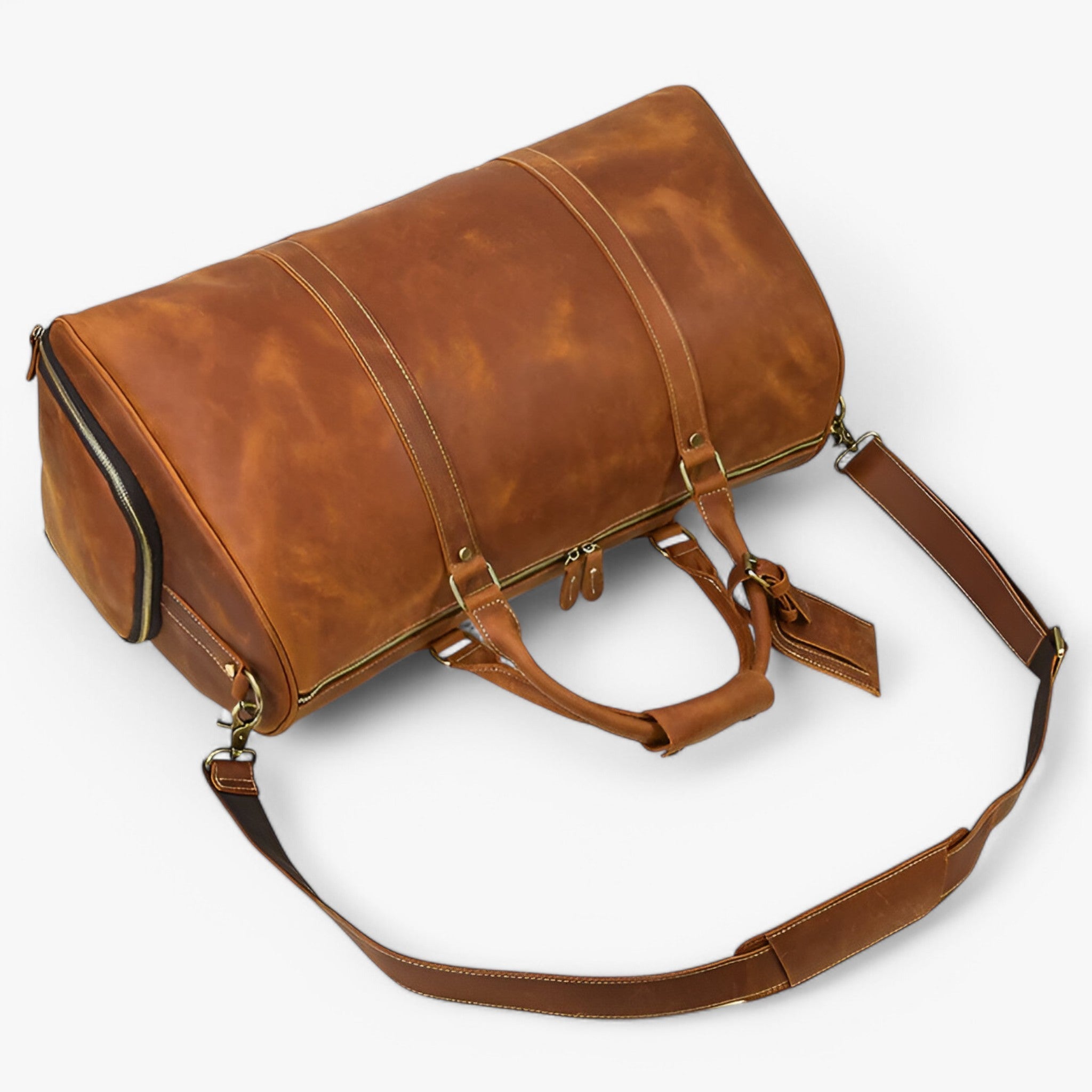 Lorenzo | Elegant Læder Rejsetaske - - bags - {{ product_tags }