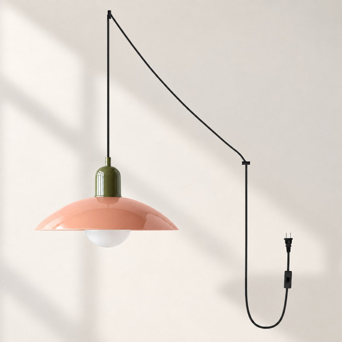 Mid Century Bauhaus Stikkontakt Pendellampe - - Home Decor - {{ product_tags }