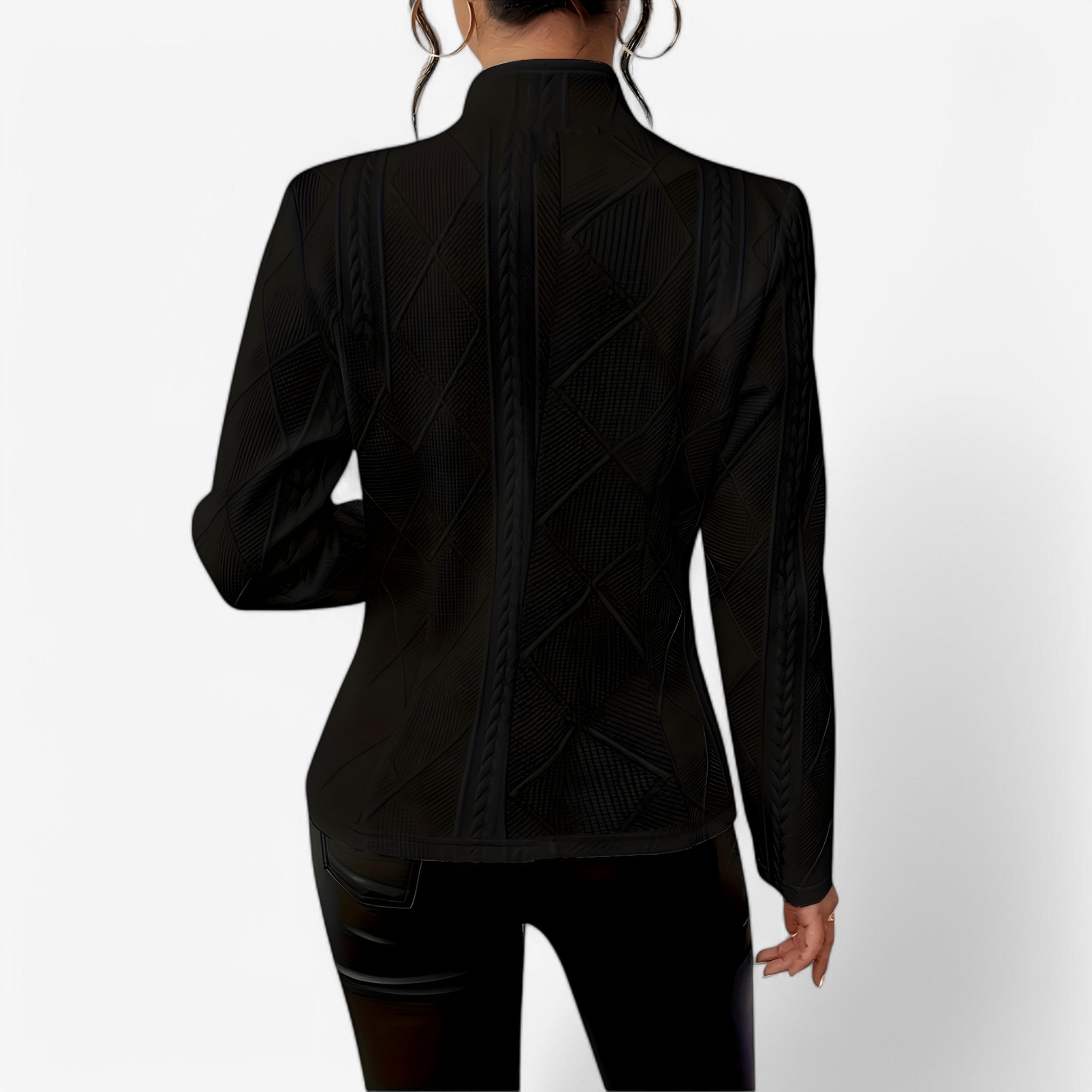 Reina – Elegant Skræddersyet Midjekappe - - Reina – Elegant Skræddersyet Midjekappe - €25 - {{ product_tags }