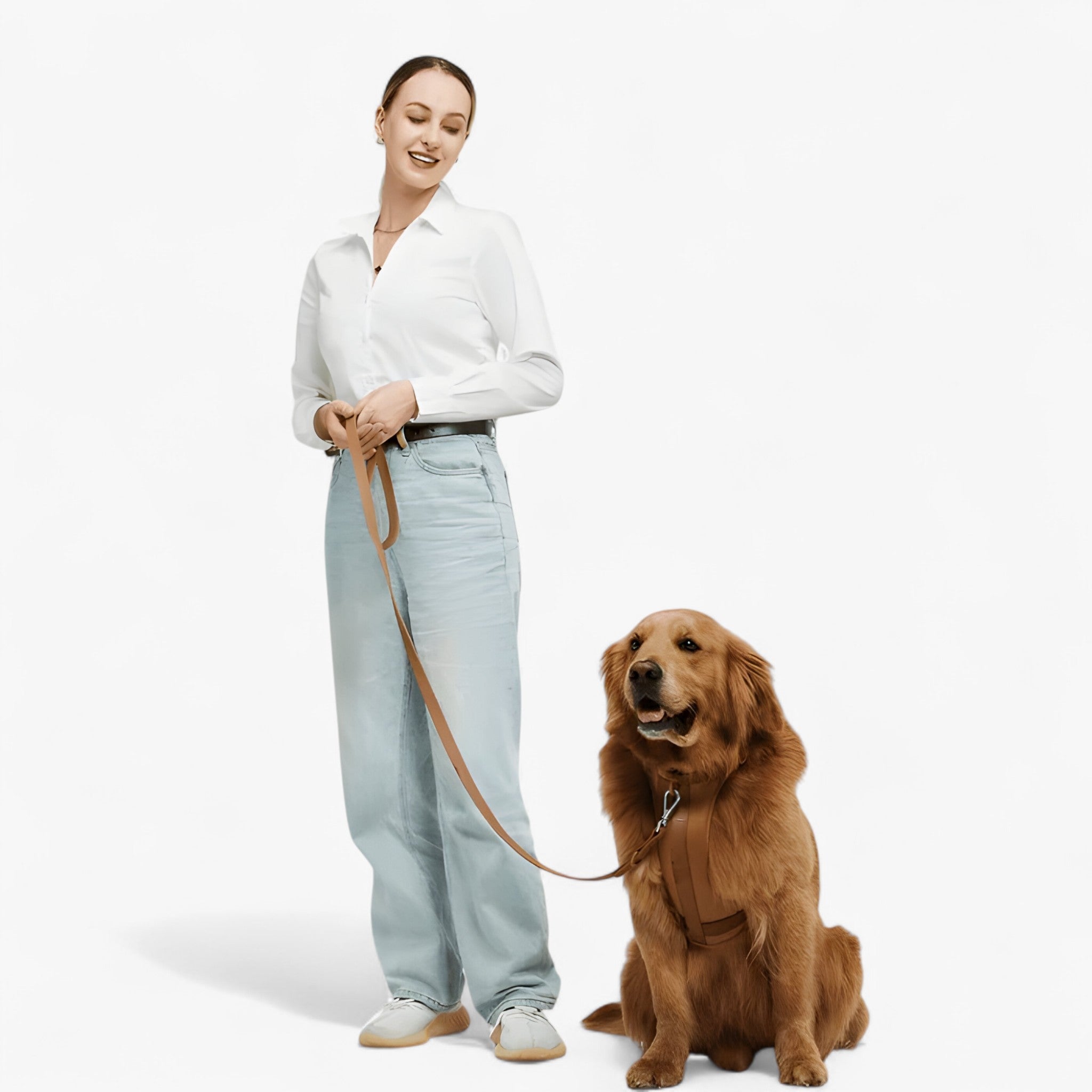 ComfyPaws | Sæt til gå-træning (inkluderer sele, bælte og affaldssækkeholder) - Brun - ComfyPaws | Sæt til gå-træning (inkluderer sele, bælte og affaldssækkeholder)- €25 - {{ product_tags }