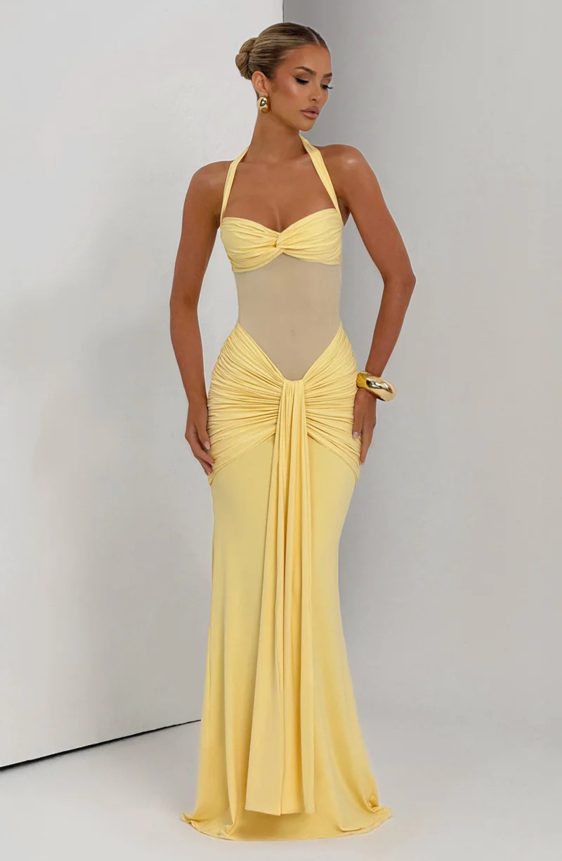 Birgit | Kvinder's Siren Hourglass Gown - Alluring Silhouette Evening Kjole