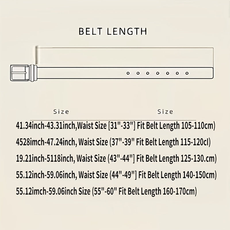 1 ægte rund læderbælte - - men's fashion - {{ product_tags }