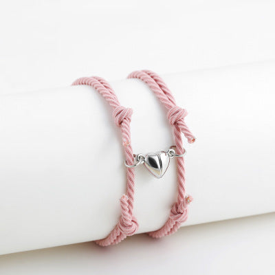 Magnetic Love®-armbånd (2 stk.) - Pink + Pink - Magnetic Love®-armbånd (2 stk.)- €25 - {{ product_tags }