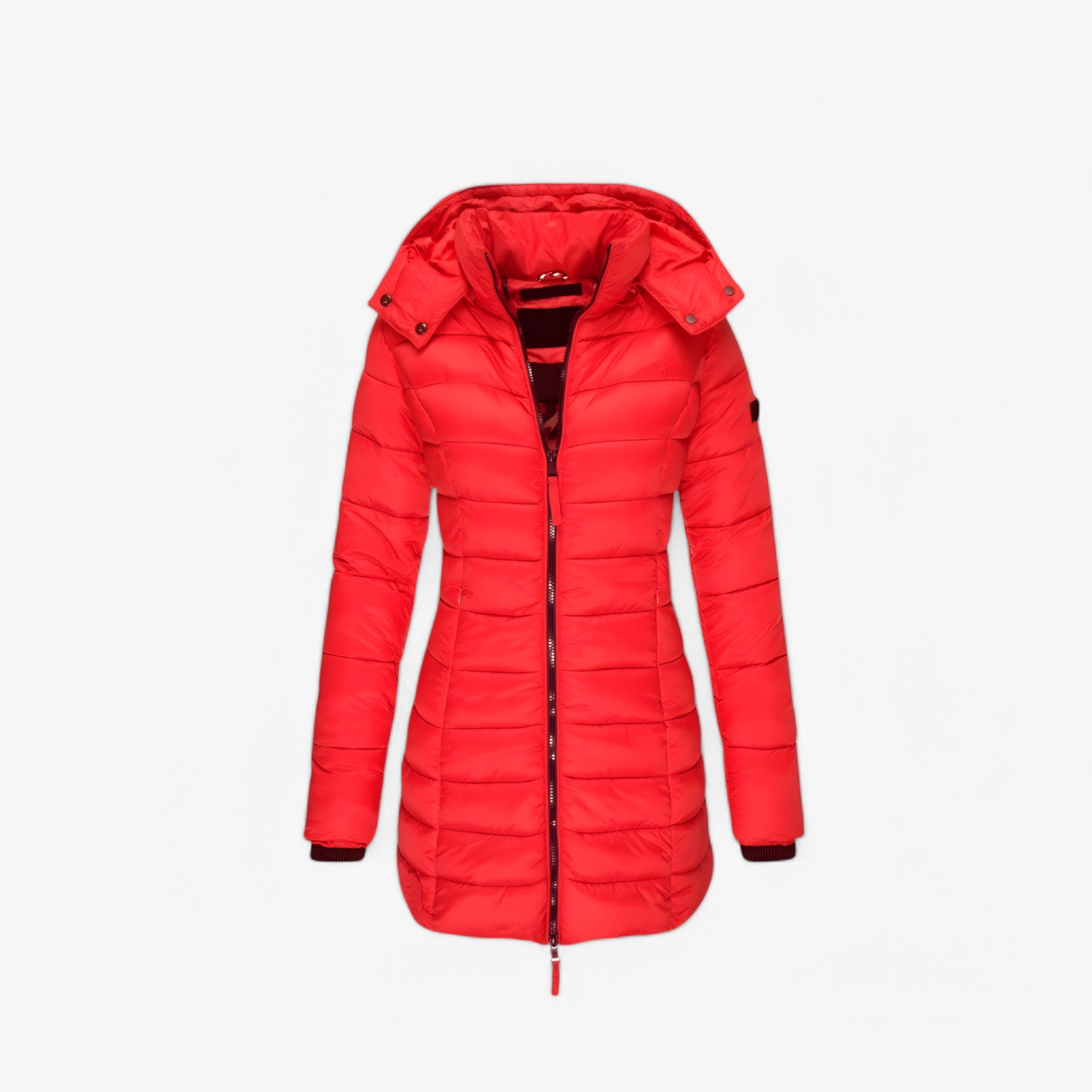 Cianne | Eksklusiv Vinterjakke - RØD - winter - {{ product_tags }
